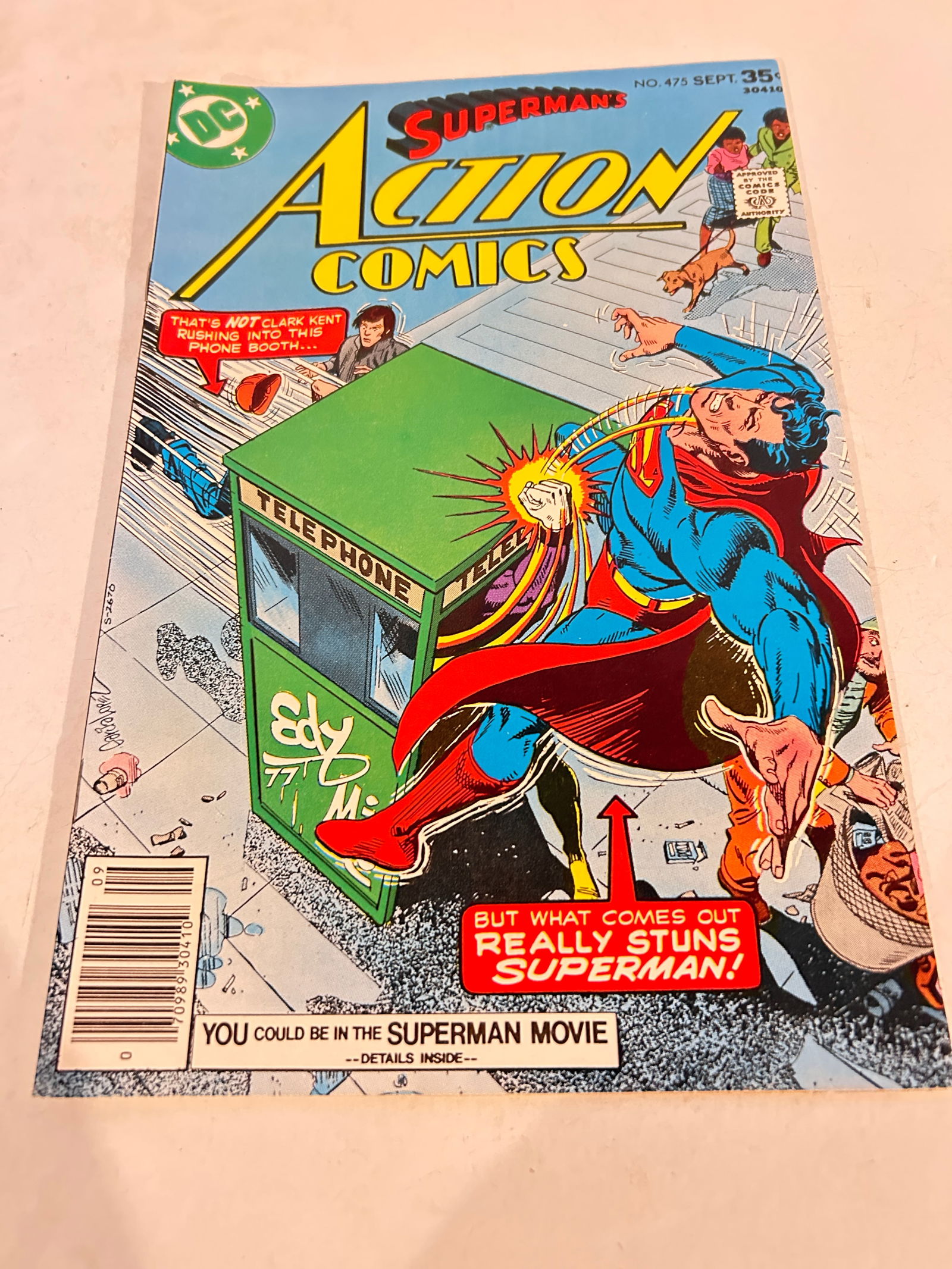 Vintage Comic Book Action Comics # 475 (1 of 2)