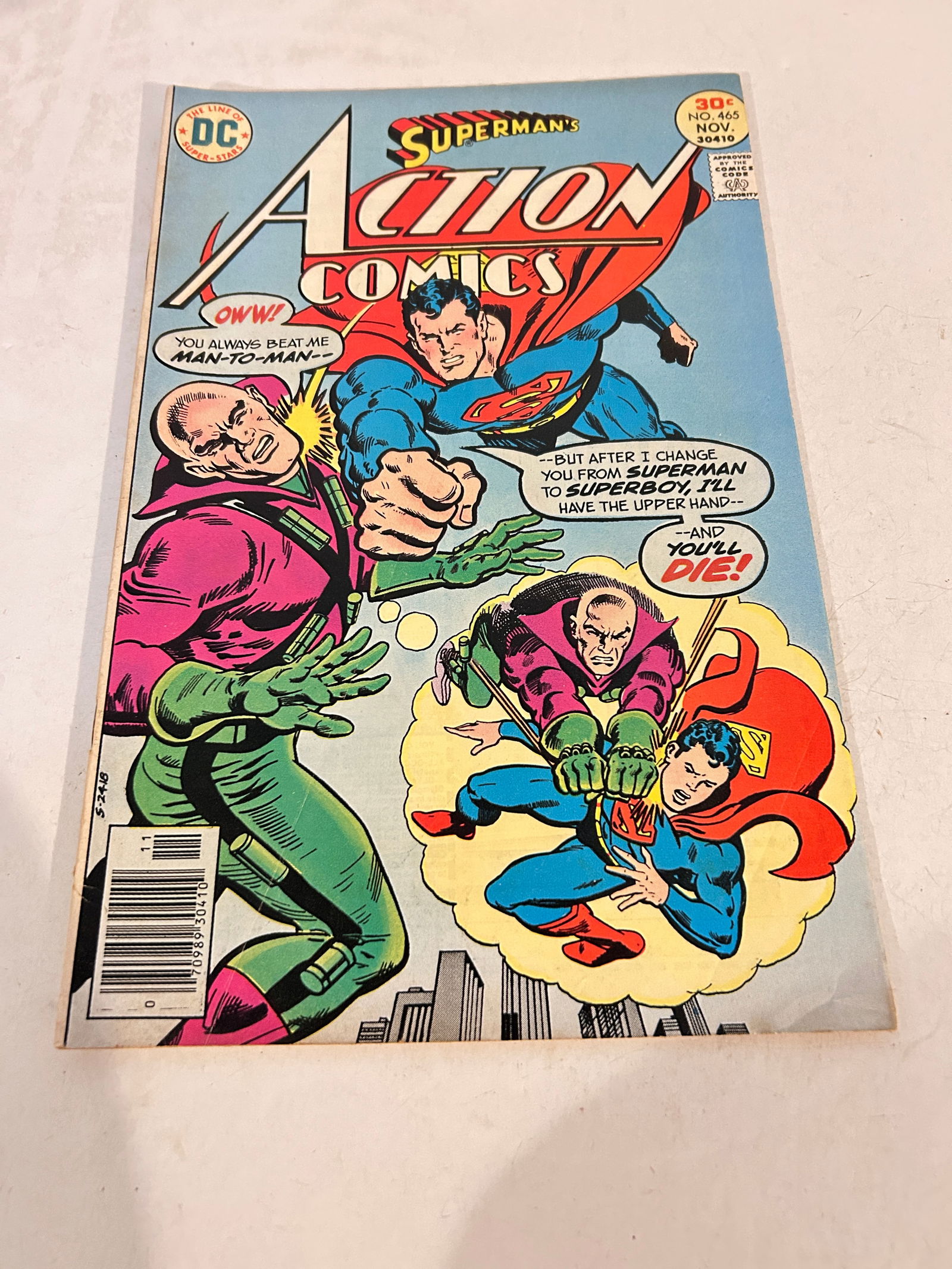 Vintage Comic Book Action Comics # 465 (1 of 2)
