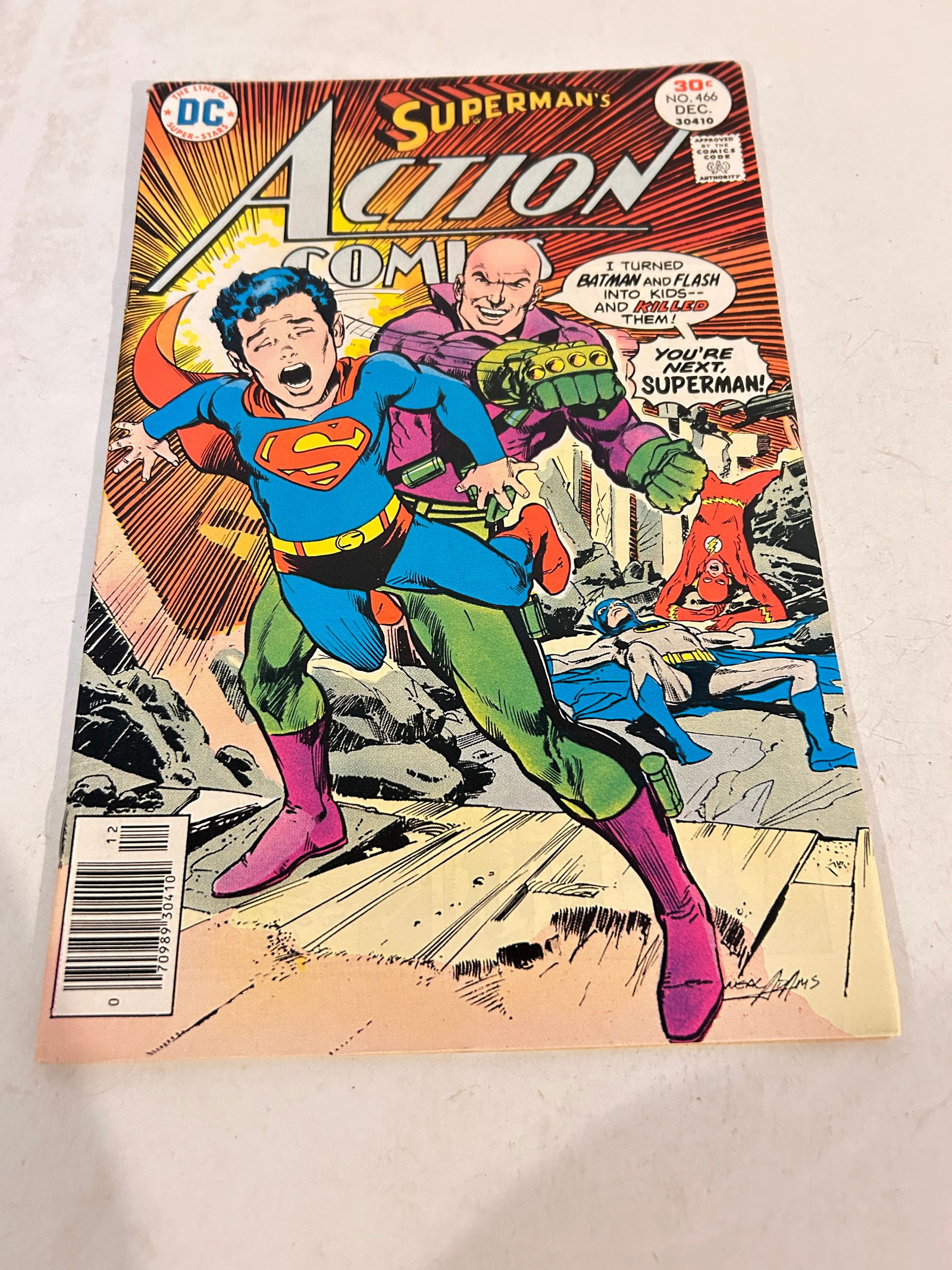 Vintage Comic Book Action Comics # 466 (1 of 2)