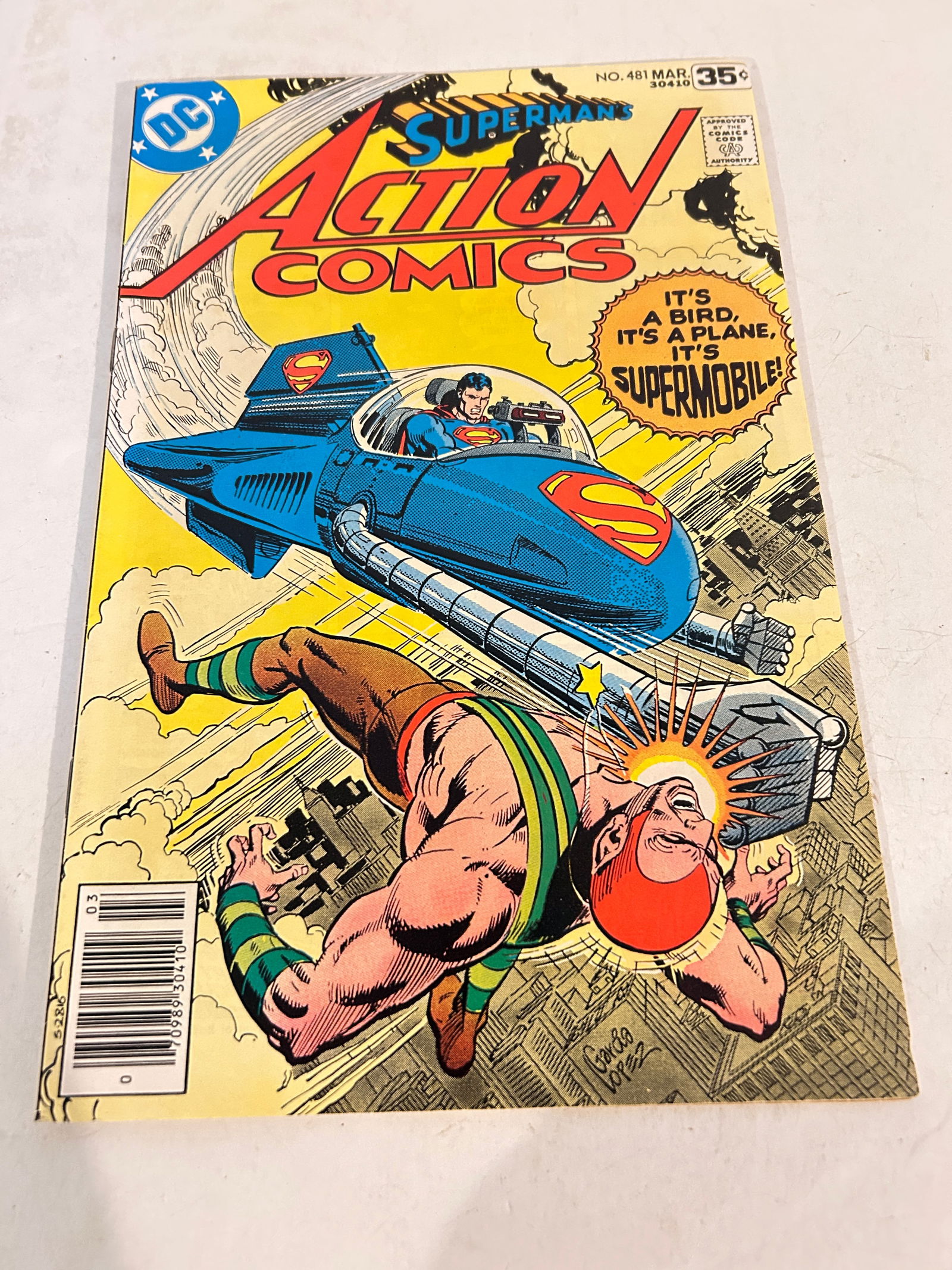 Vintage Comic Book Action Comics # 481 (1 of 2)