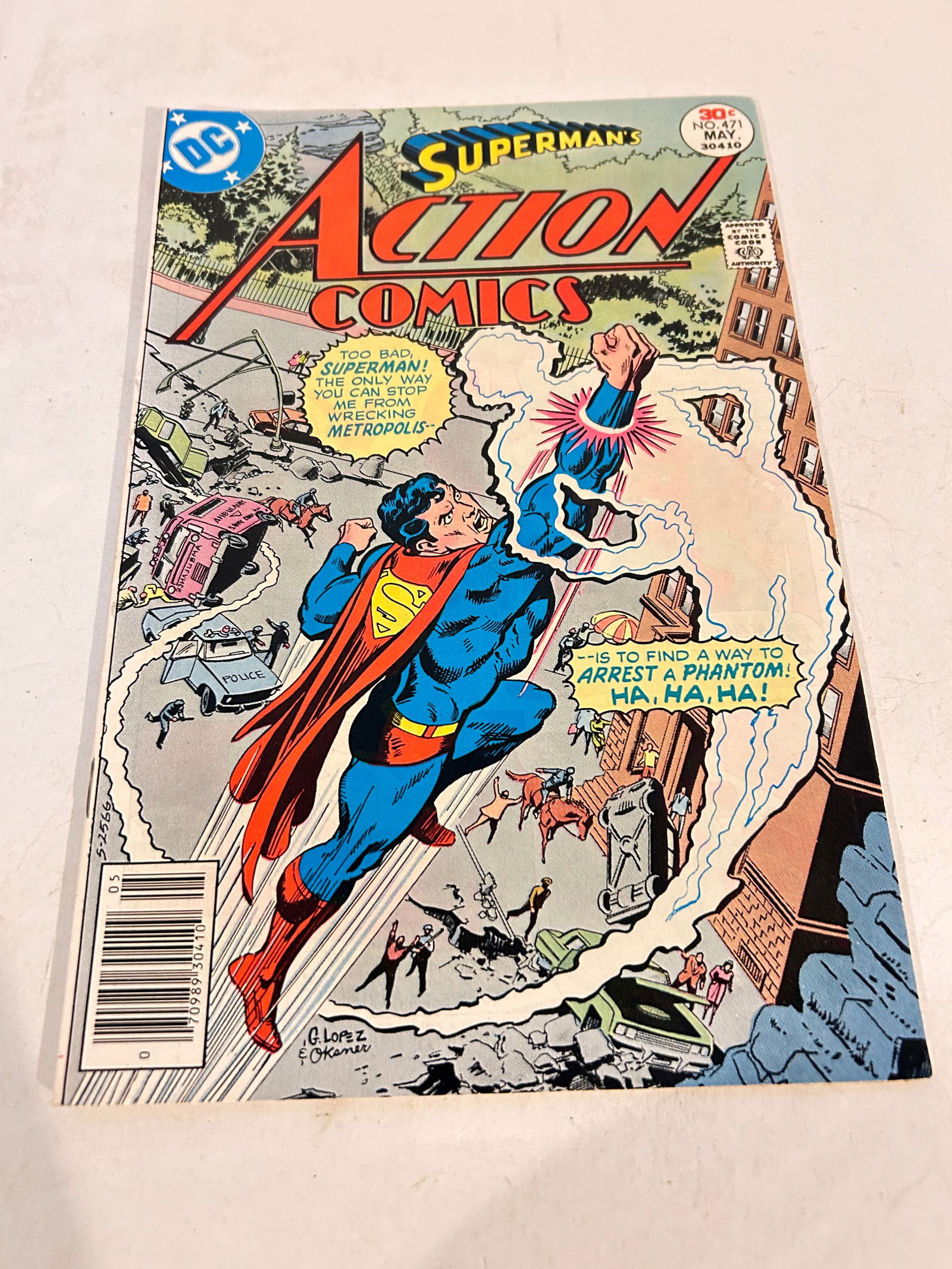 Vintage Comic Book Action Comics # 471 (1 of 2)