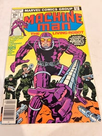 Vintage Comic Book Machine Man # 1