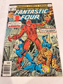 Vintage Comic Book Fantastic Four # 184