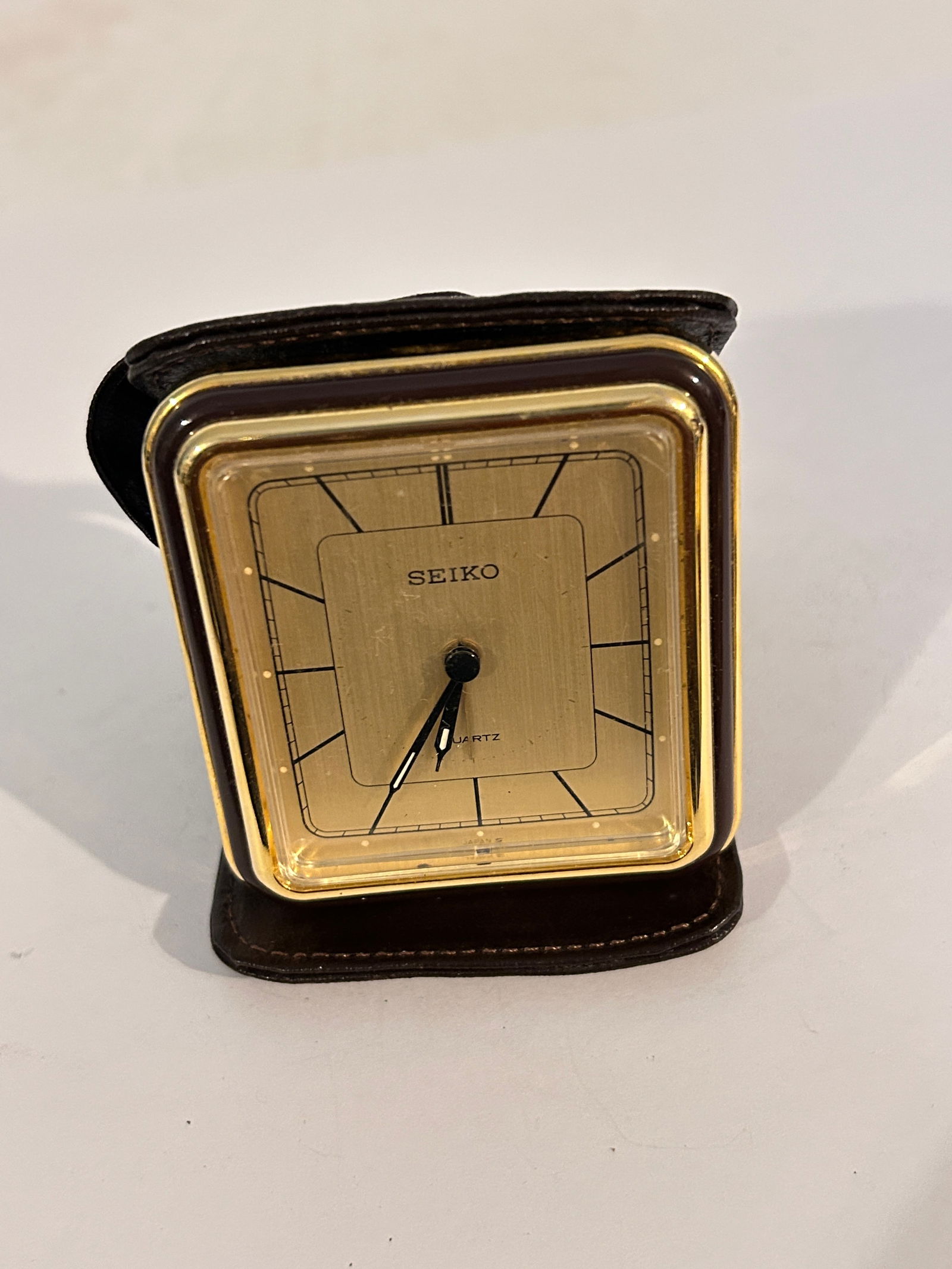 Vintage Seiko working traveling Alarm Clock (1 of 5)