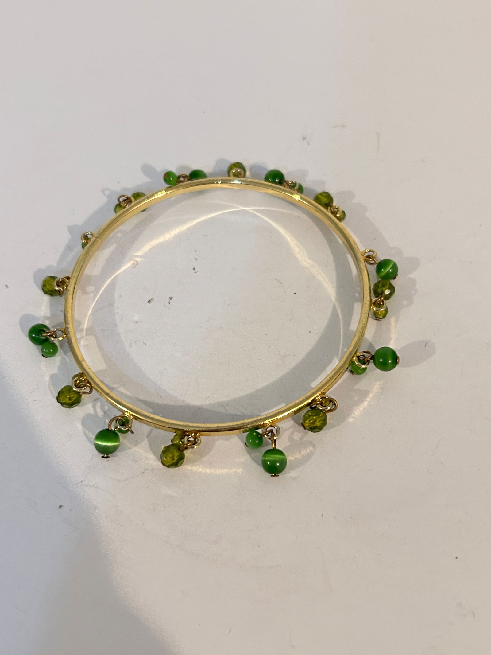 Vintage Rhinestone large Bracelet 9" (1 of 3)