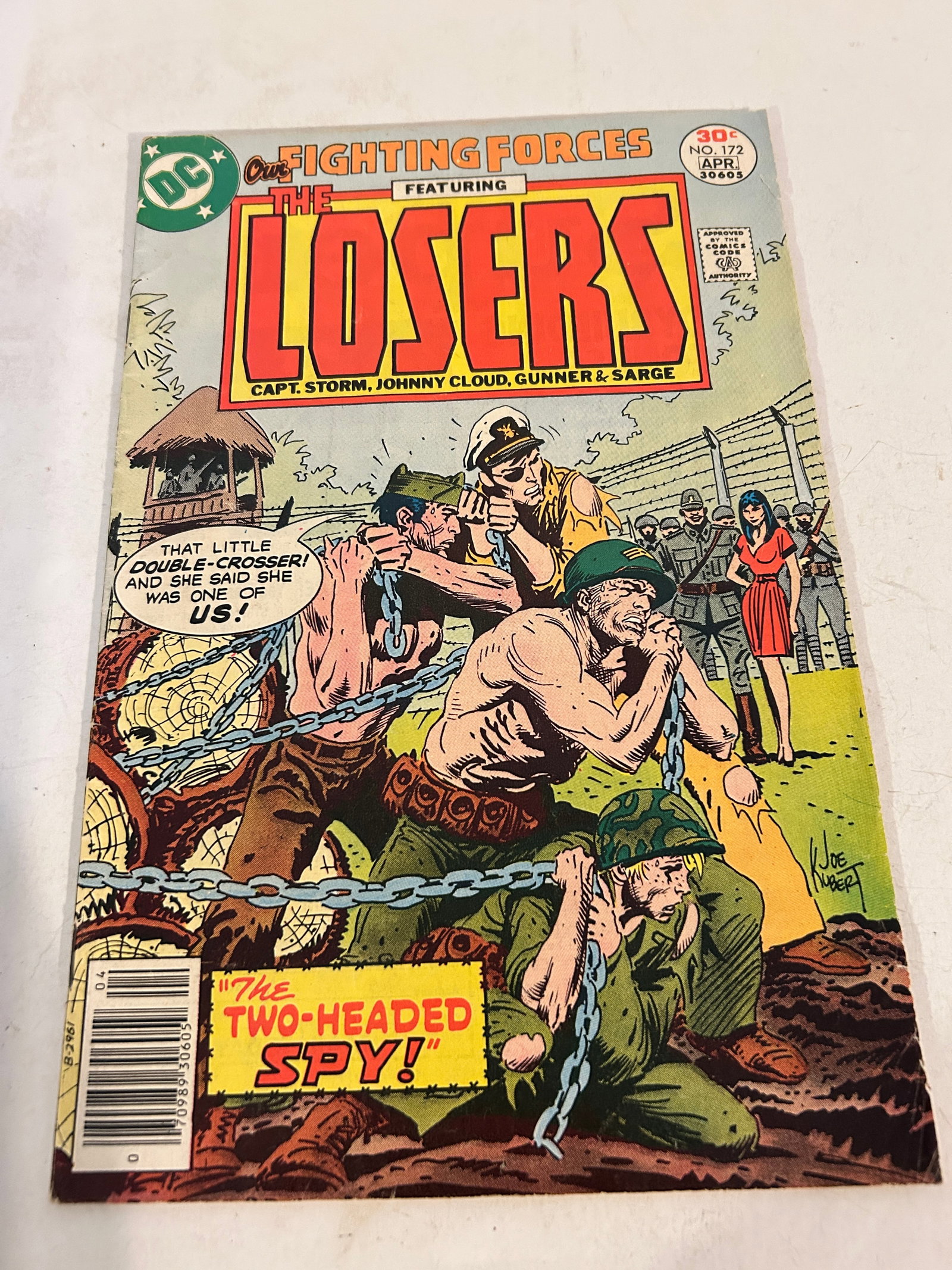 Vintage Comic Book Fighting Forces # 172 featuring the Losers (1 of 2)