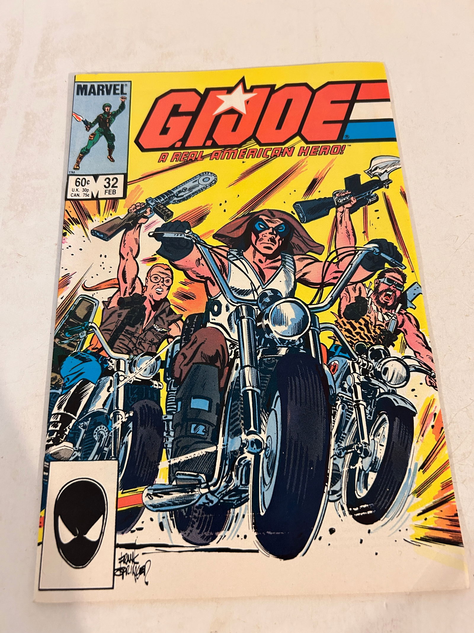 Vintage Comic Book G.I.JOE # 32 (1 of 2)