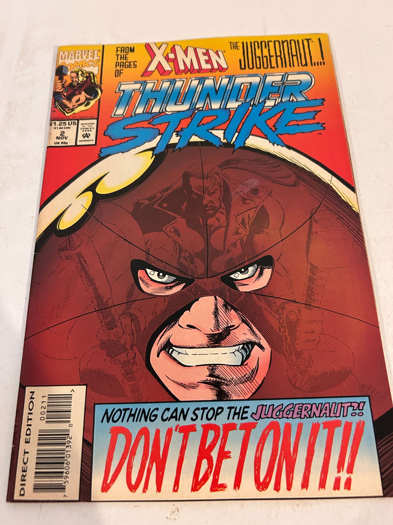 Vintage Comic Book X-Men Thunder Strike # 2 (1 of 2)