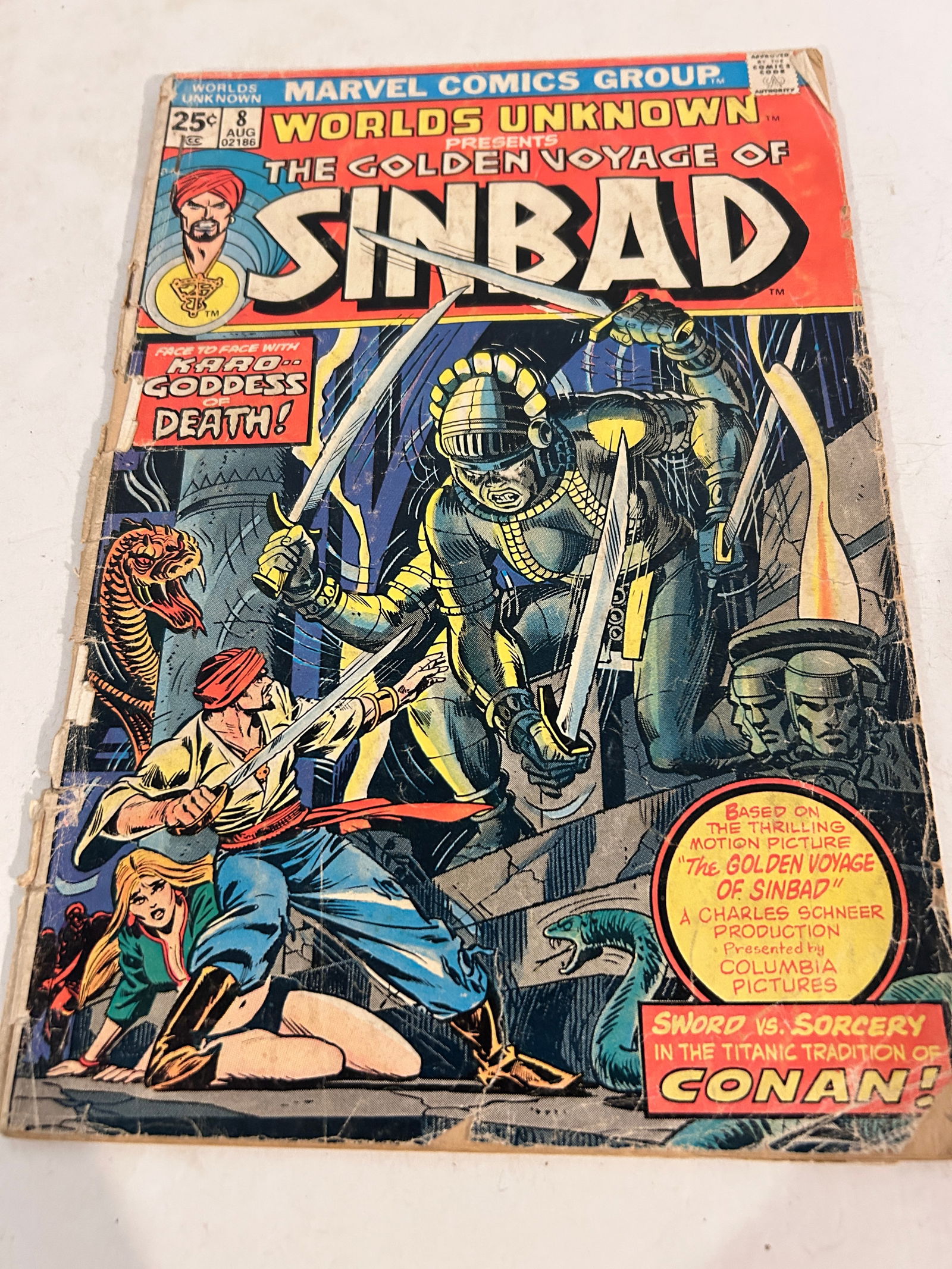 Vintage Comic Book Sinbad # 8 (1 of 2)