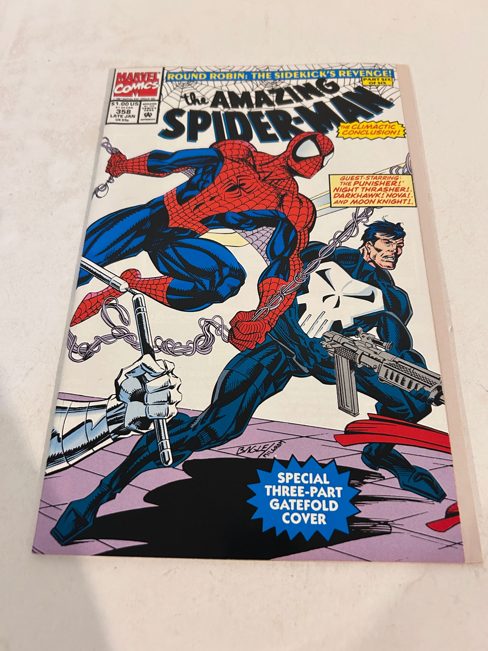Vintage Comic Book The Amazing Spider-Man # 358 (1 of 2)