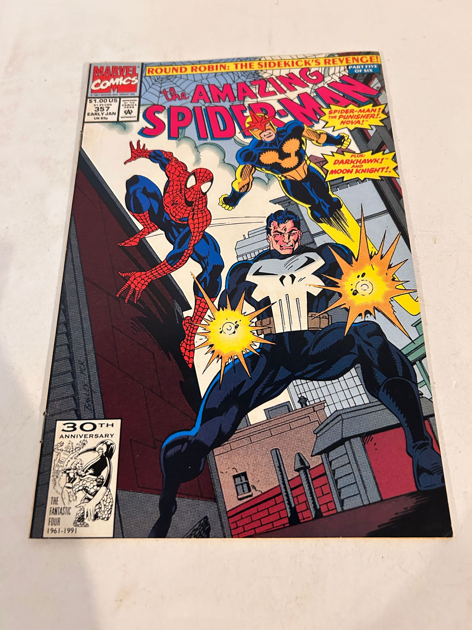 Vintage Comic Book The Amazing Spider-Man # 357 (1 of 2)