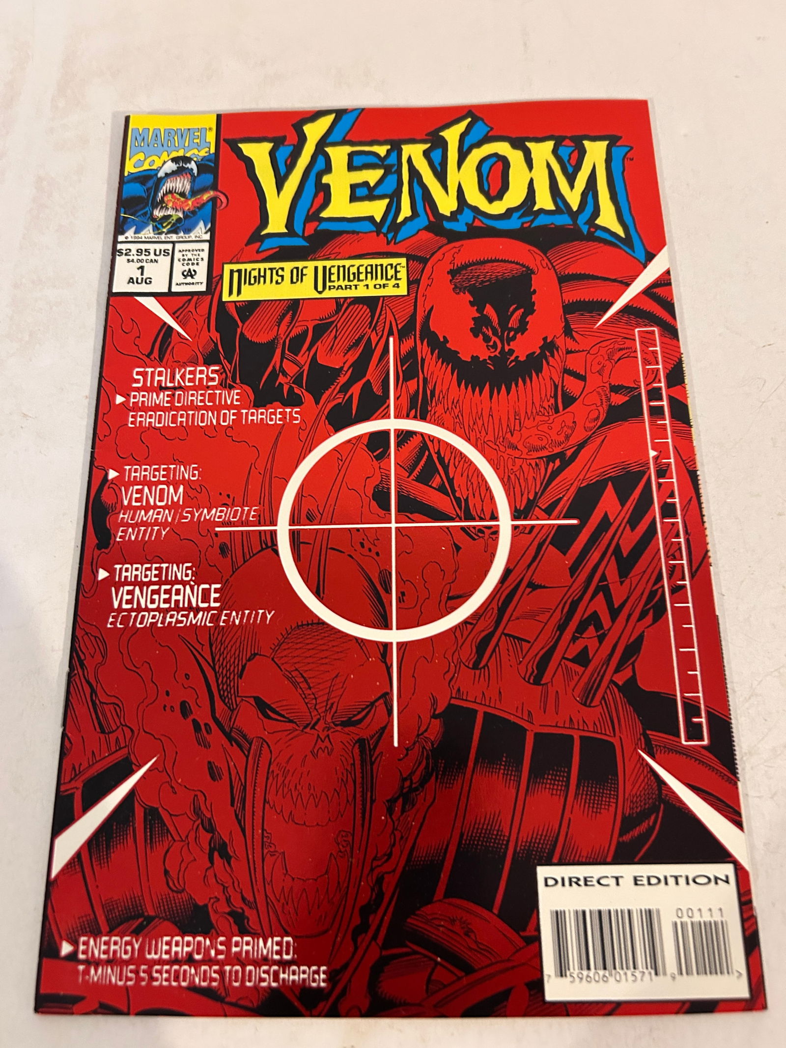Vintage Comic Book Venom # 1 (1 of 2)