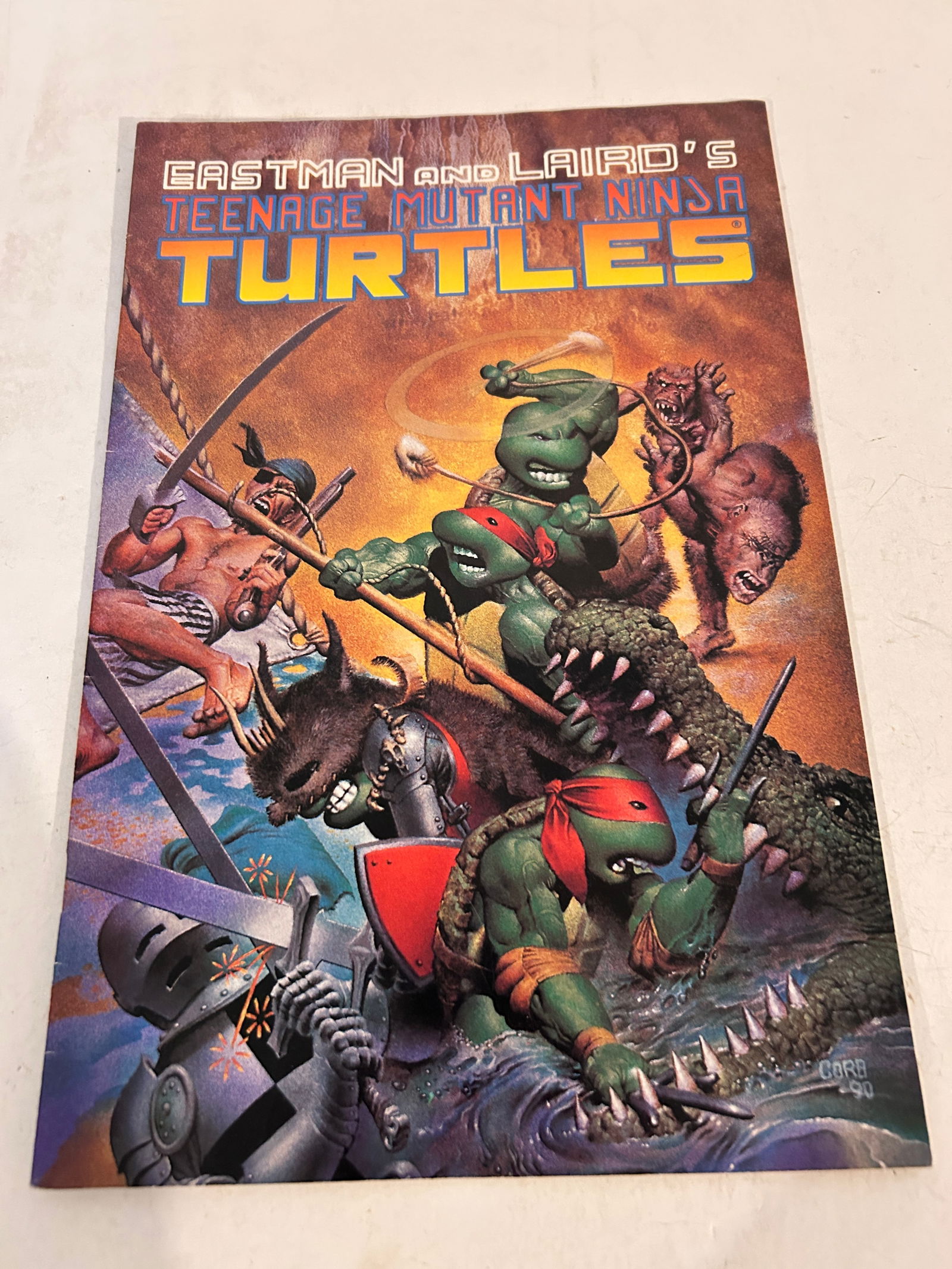 Vintage Comic Book Teenage Mutant Ninja Turtles # 33 (1 of 2)