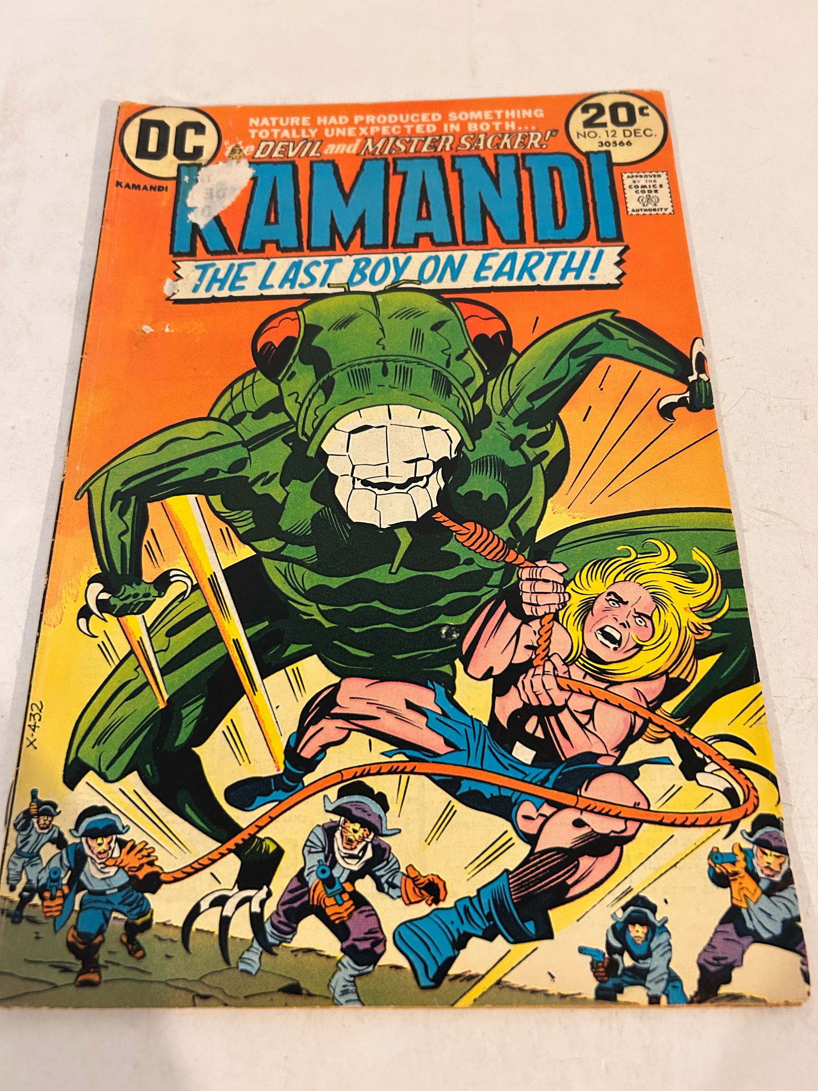 Vintage Comic Book Kamandi # 12 (1 of 2)