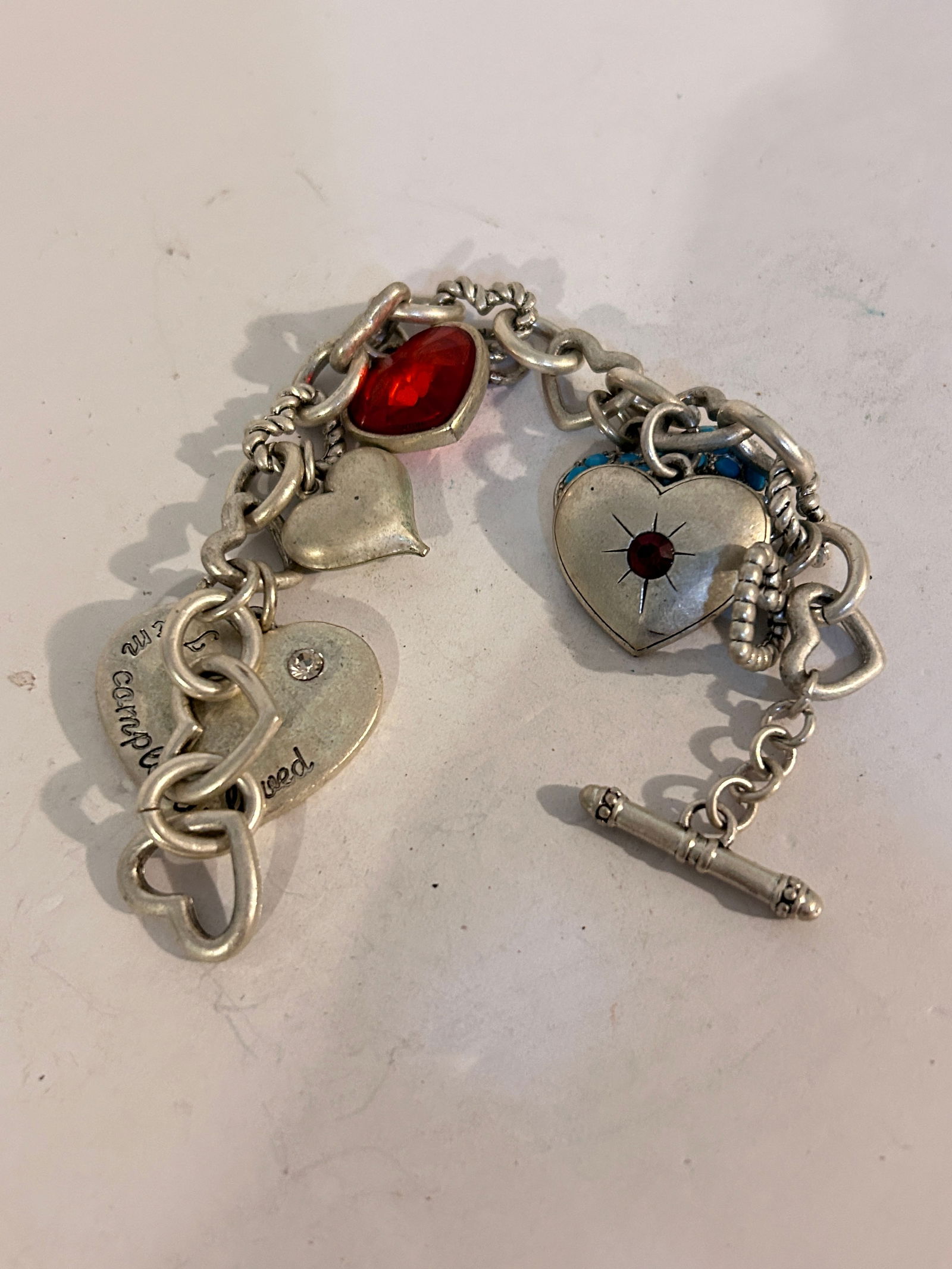 Vintage Charm Bracelet 8" (1 of 3)