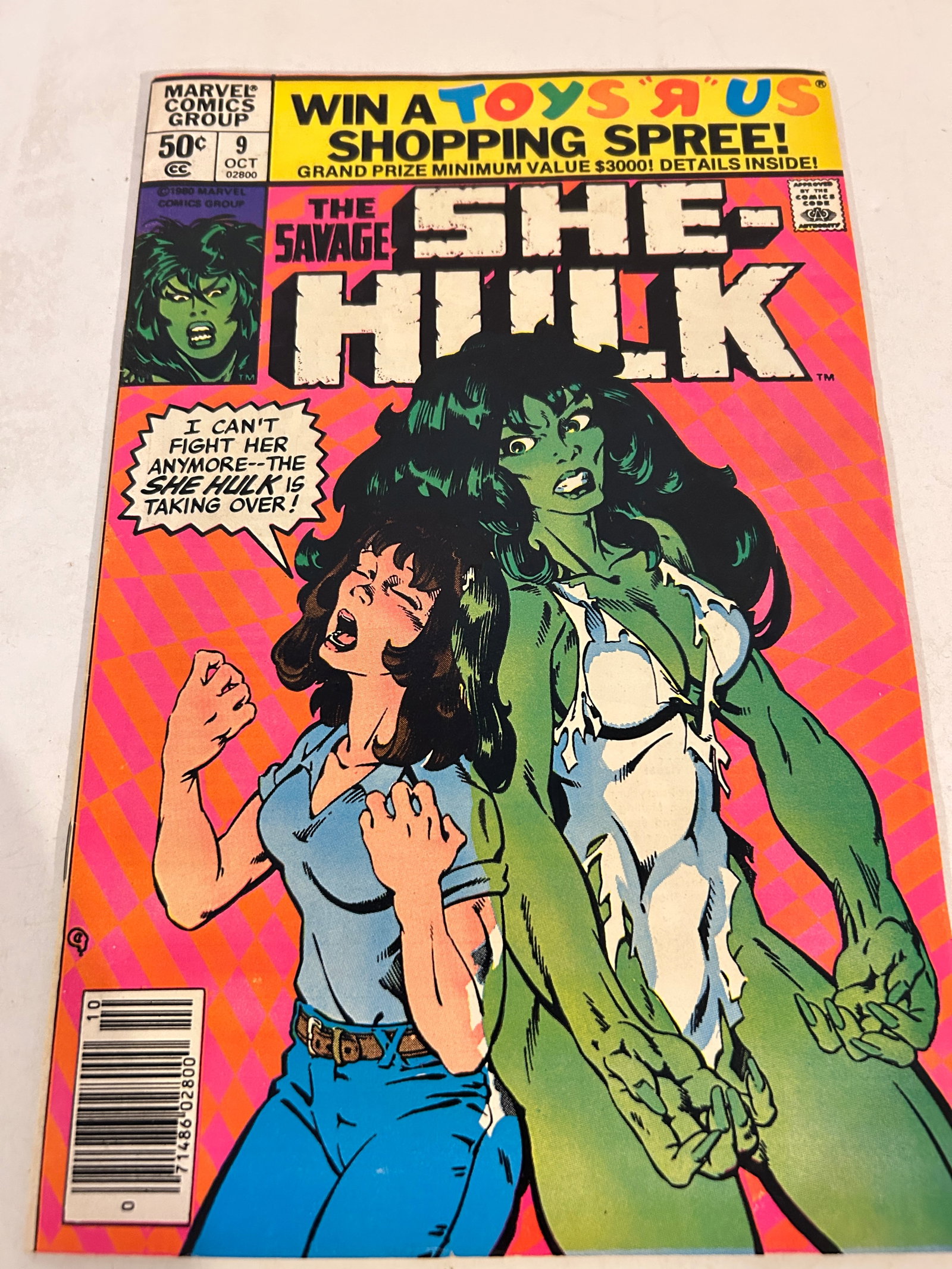 Vintage Comic Book the Savage She Hulk # 9: Vintage Comic Book the Savage She Hulk # 9 Please view all photos as they are part of the description and condition of this Item, Feel free to contact me with questions or picture requests! Used Item 