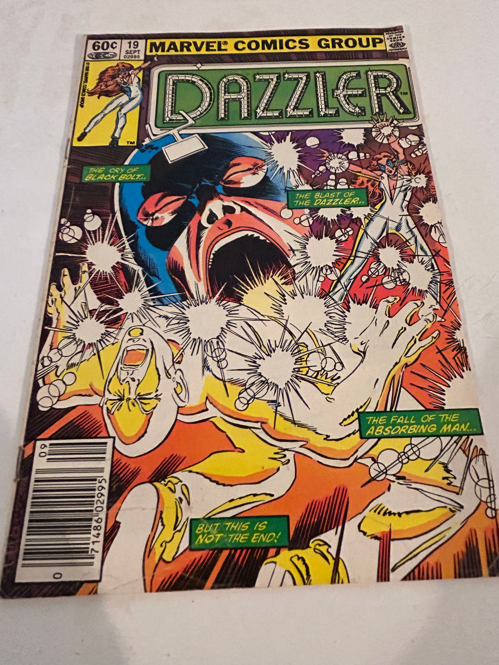 Vintage Comic Book Dazzler # 19 (1 of 2)