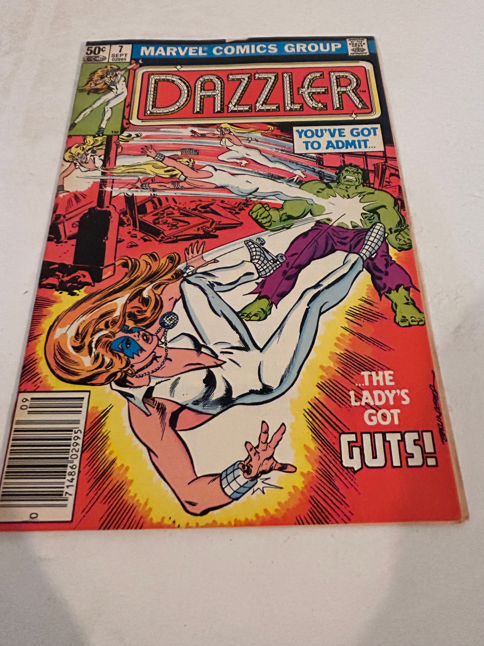 Vintage Comic Book Dazzler # 7 (1 of 2)