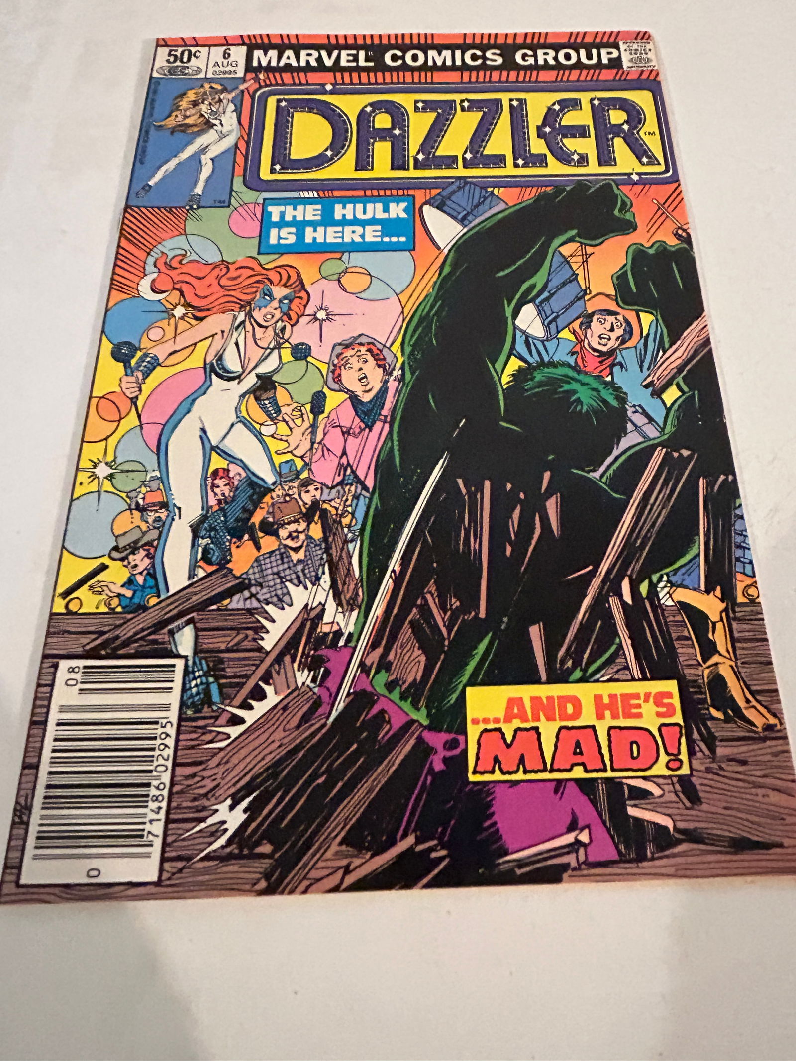 Vintage Comic Book Dazzler # 6 (1 of 2)