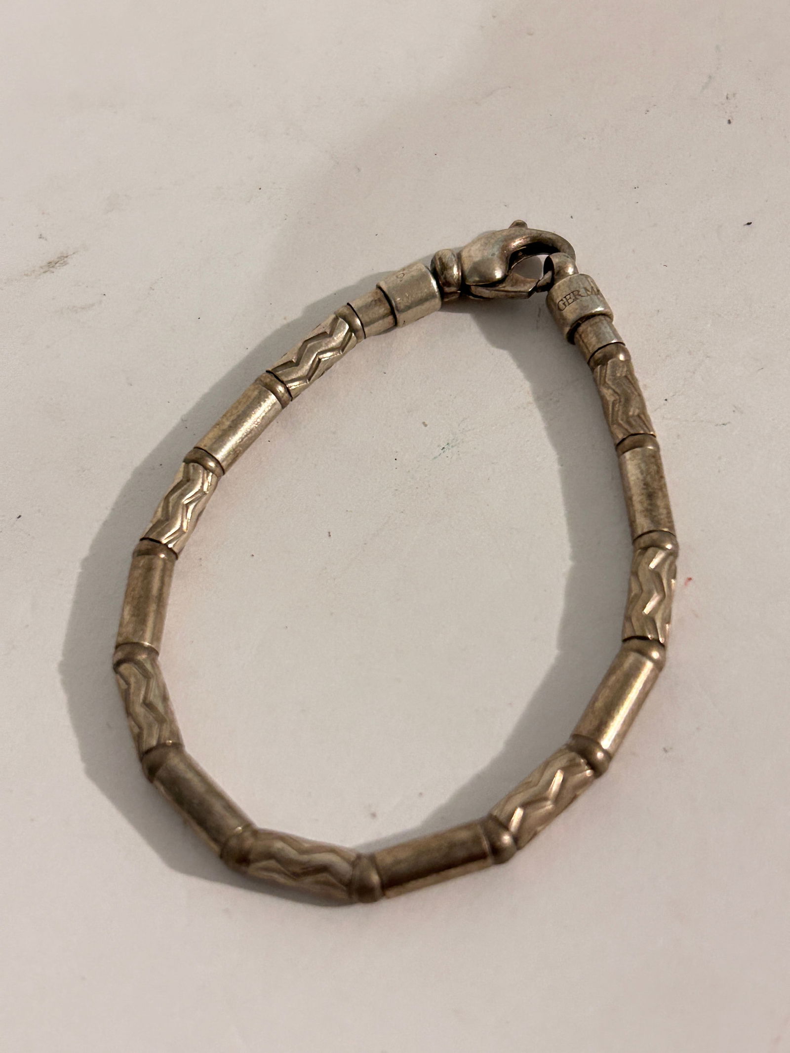 Vintage Signed TIFFANY 7 1/2?? Sterling Silver  Bracelet (1 of 5)