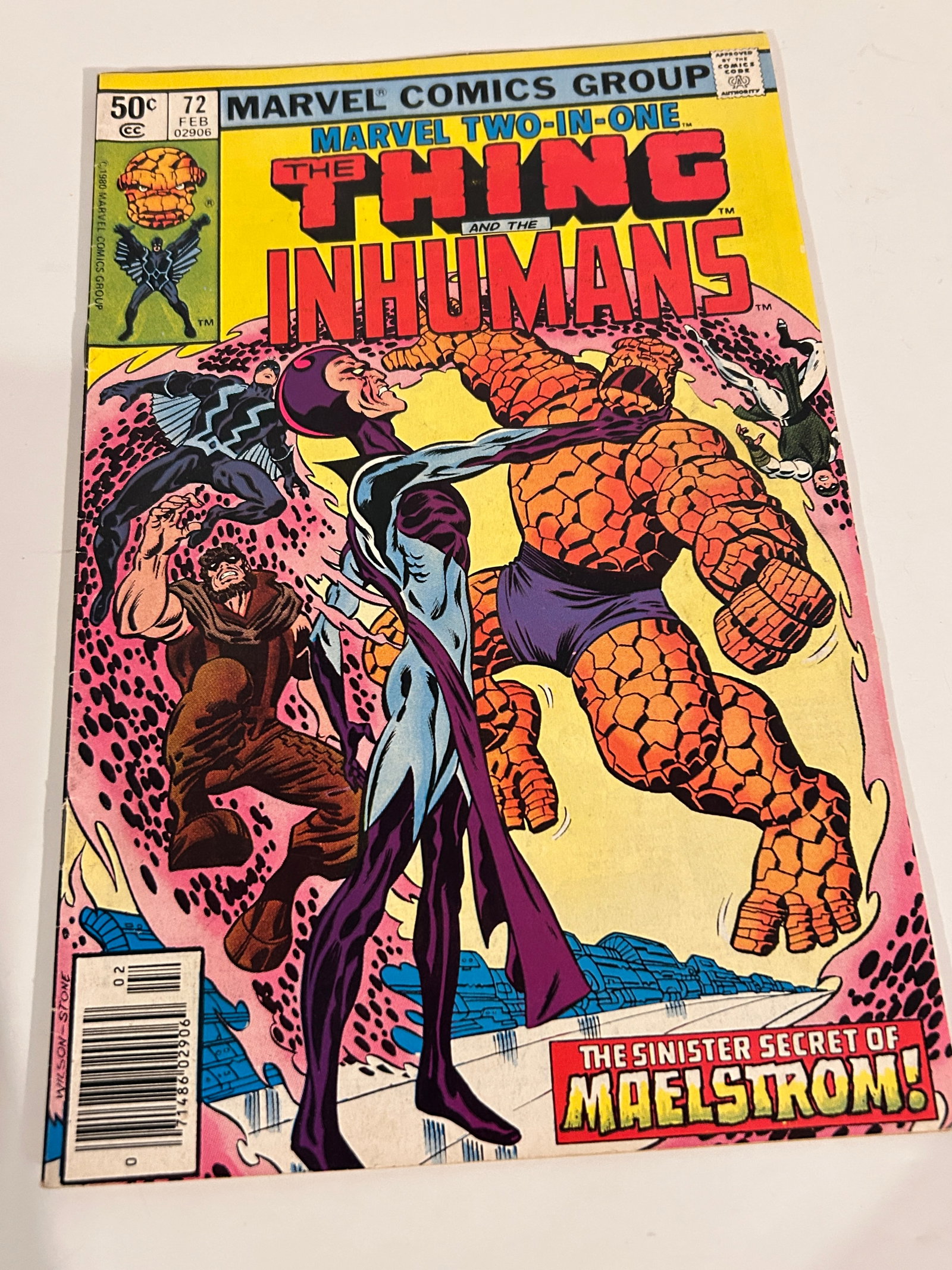 Vintage Comic Book Marvel Two - In - One # 72 (1 of 2)