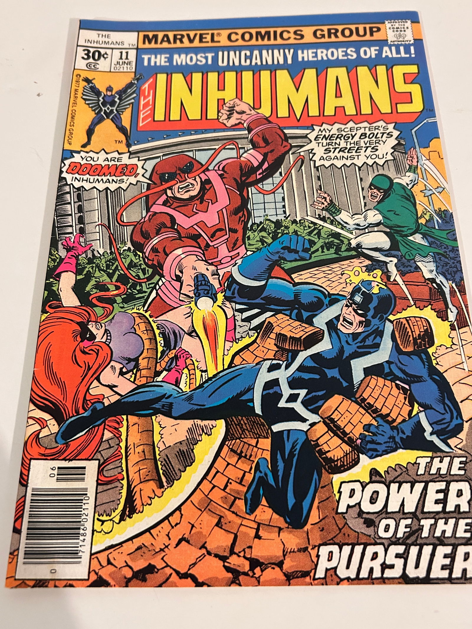 Vintage Comic Book Inhumans # 11 (1 of 2)