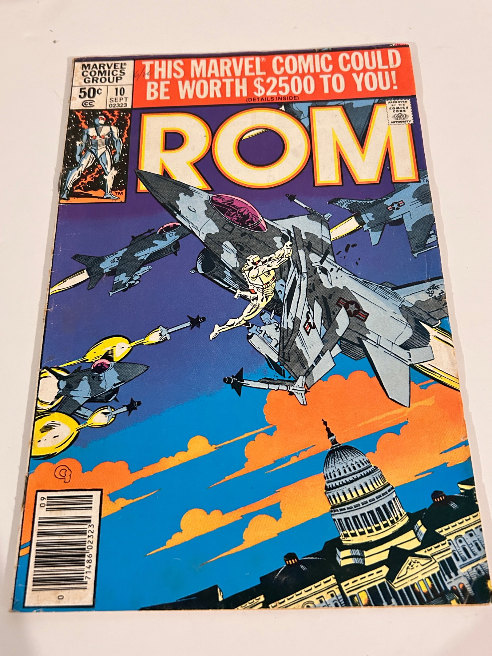 Vintage Comic Book Rom # 10 (1 of 2)