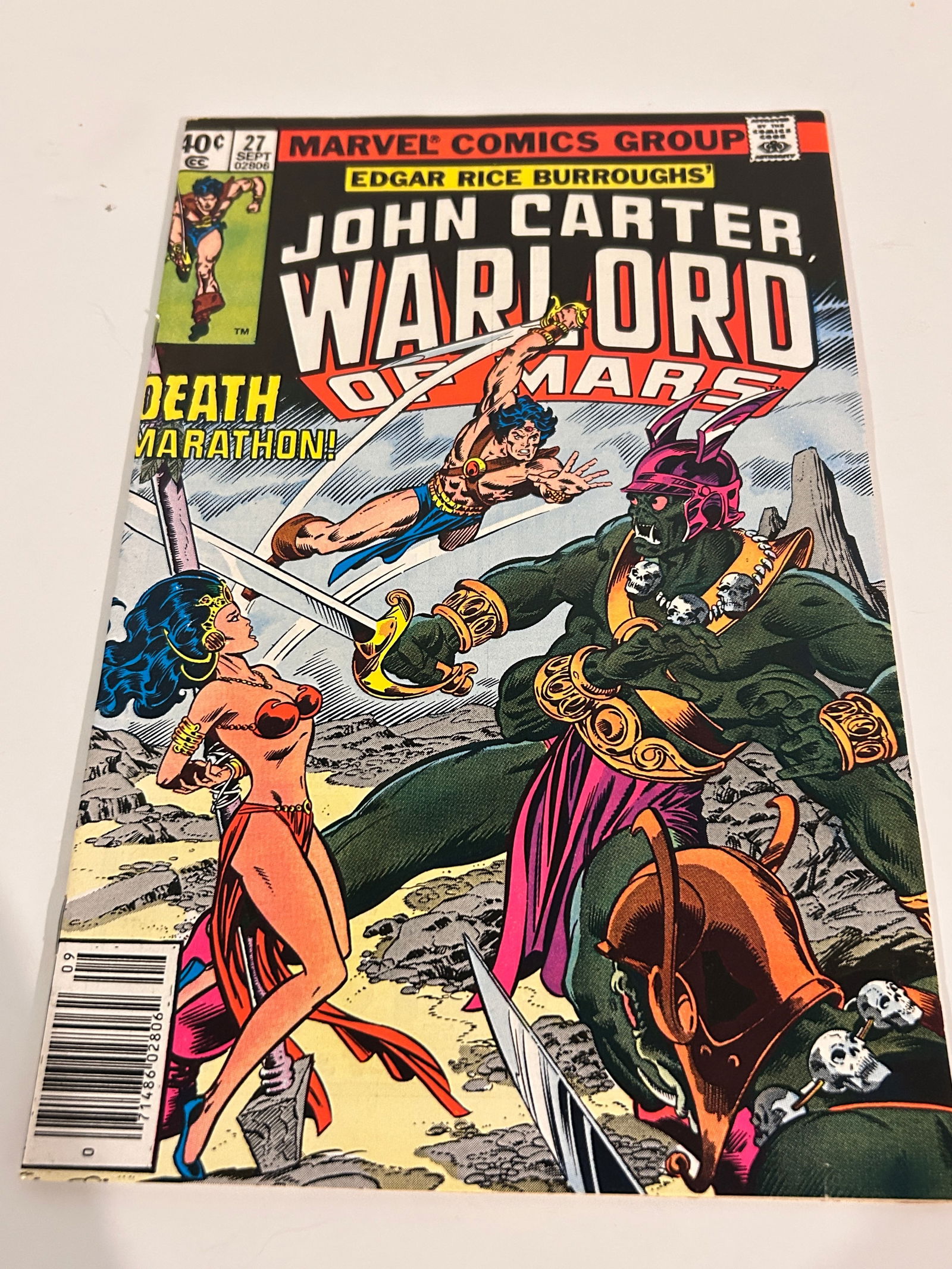 Vintage Comic Book John Carter Warlord of Mars # 27: Vintage Comic Book John Carter Warlord of Mars # 27 Please view all photos as they are part of the description and condition of this Item, Feel free to contact me with questions or picture requests! U