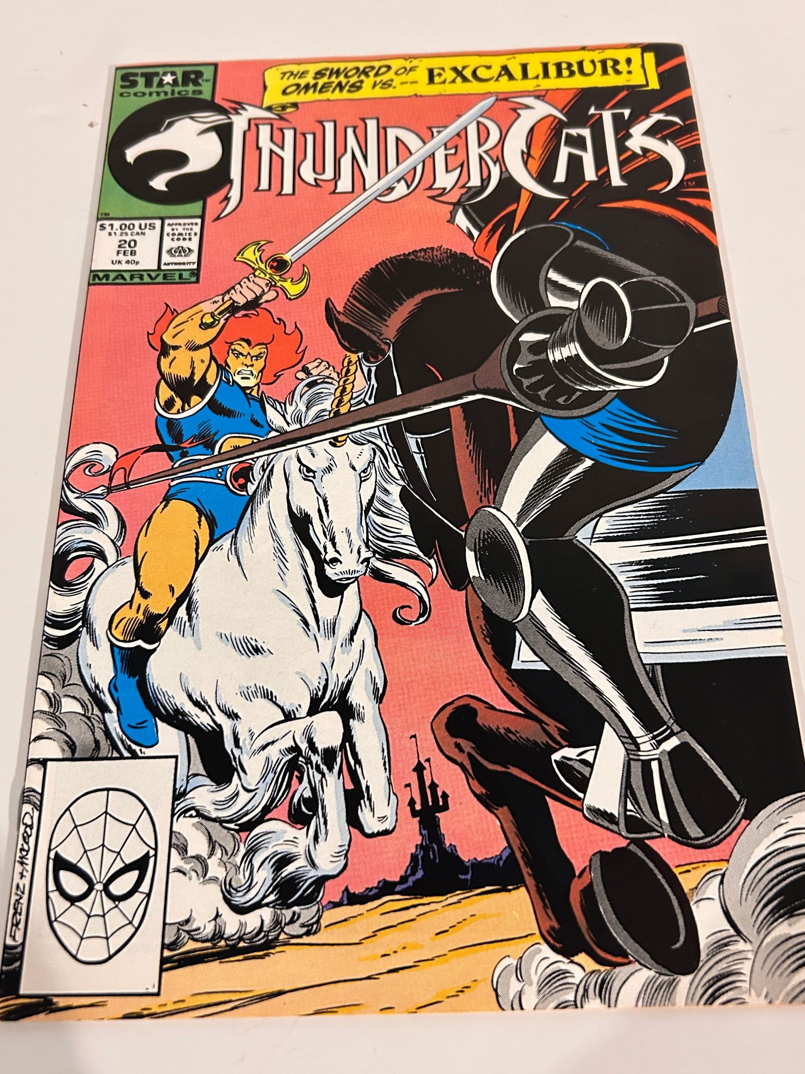 Vintage Comic Book Thundercats # 20 (1 of 2)