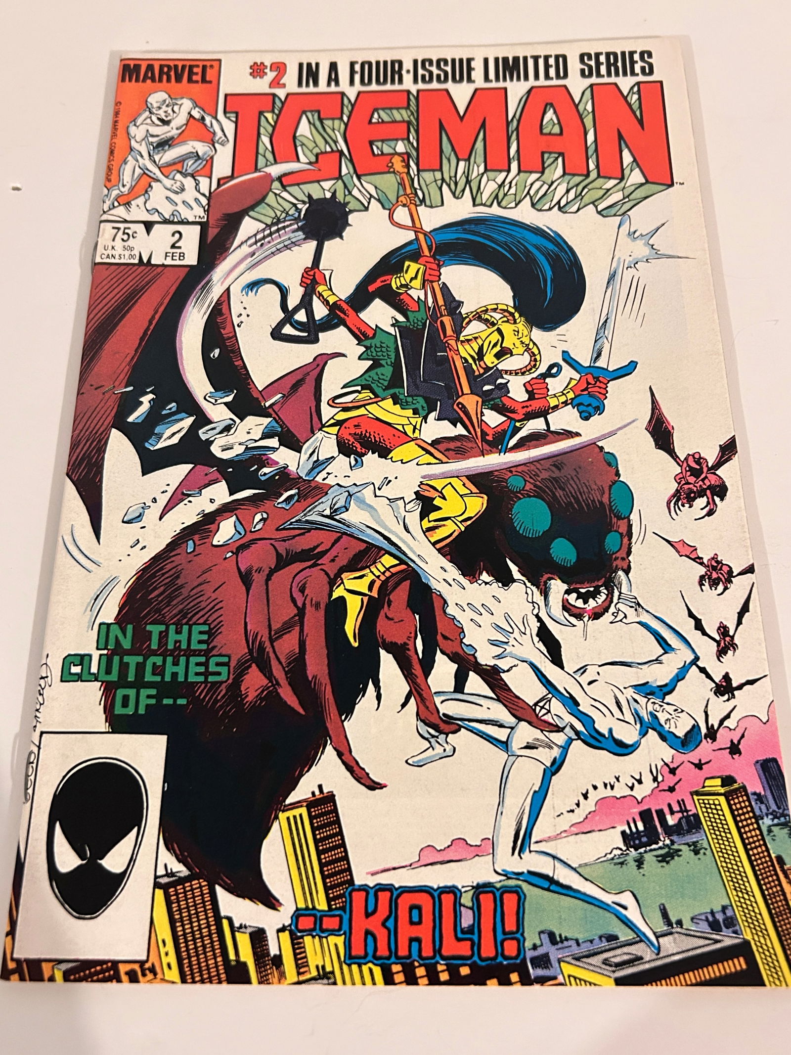 Vintage Comic Book Iceman # 2 (1 of 2)