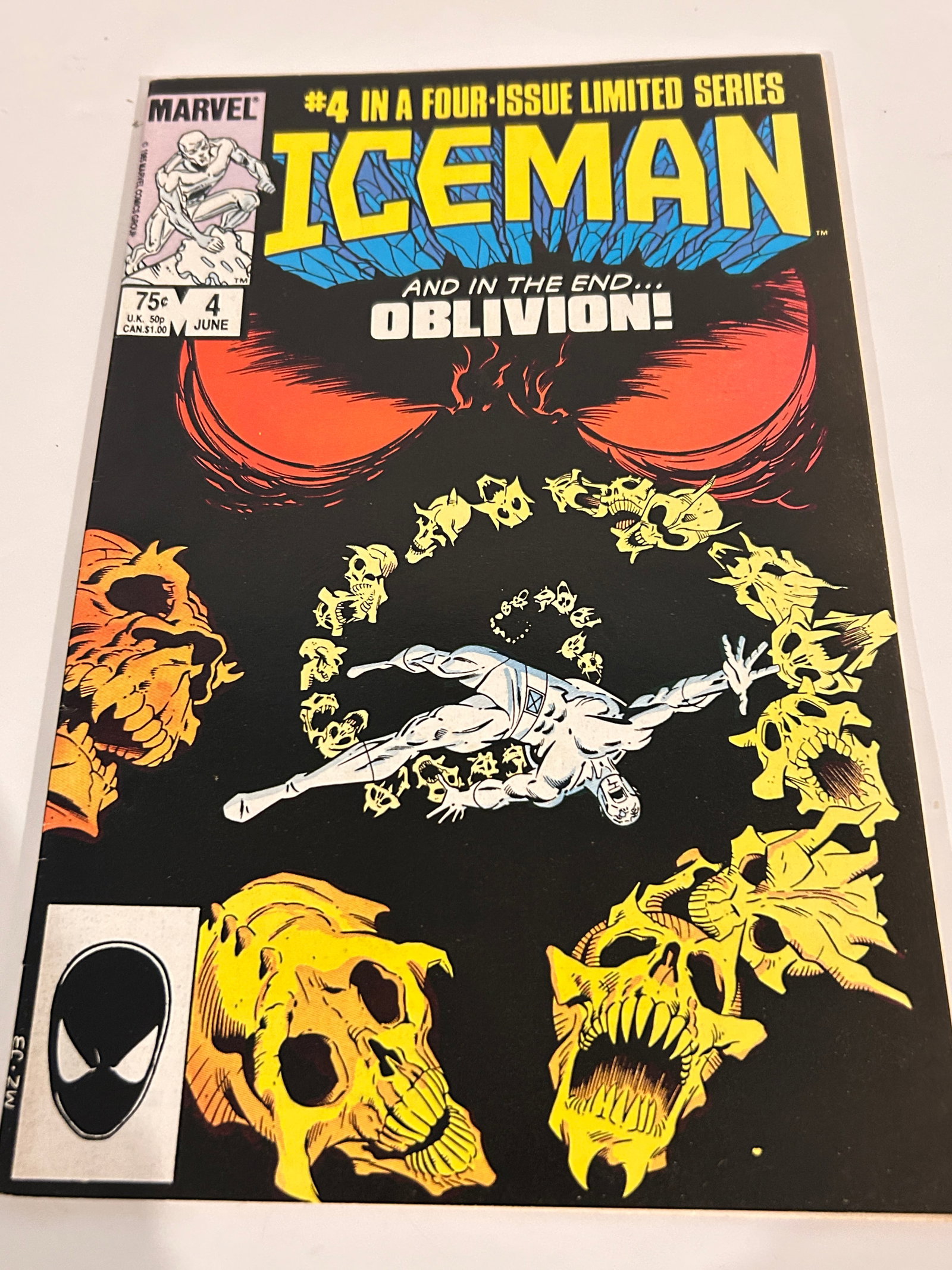 Vintage Comic Book Iceman # 4 (1 of 2)