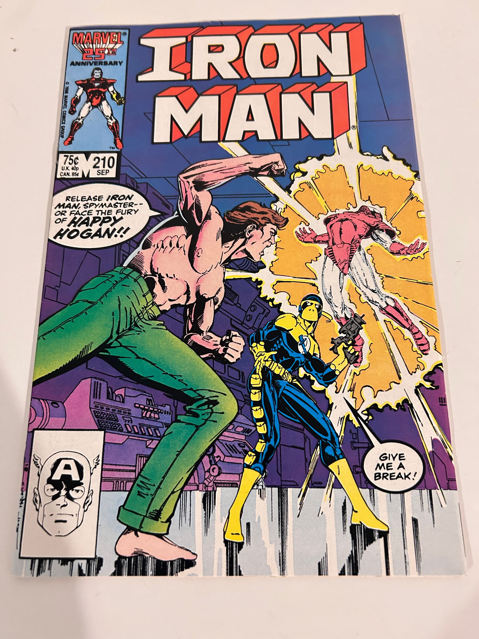 Vintage Comic Book Iron Man # 210 (1 of 2)