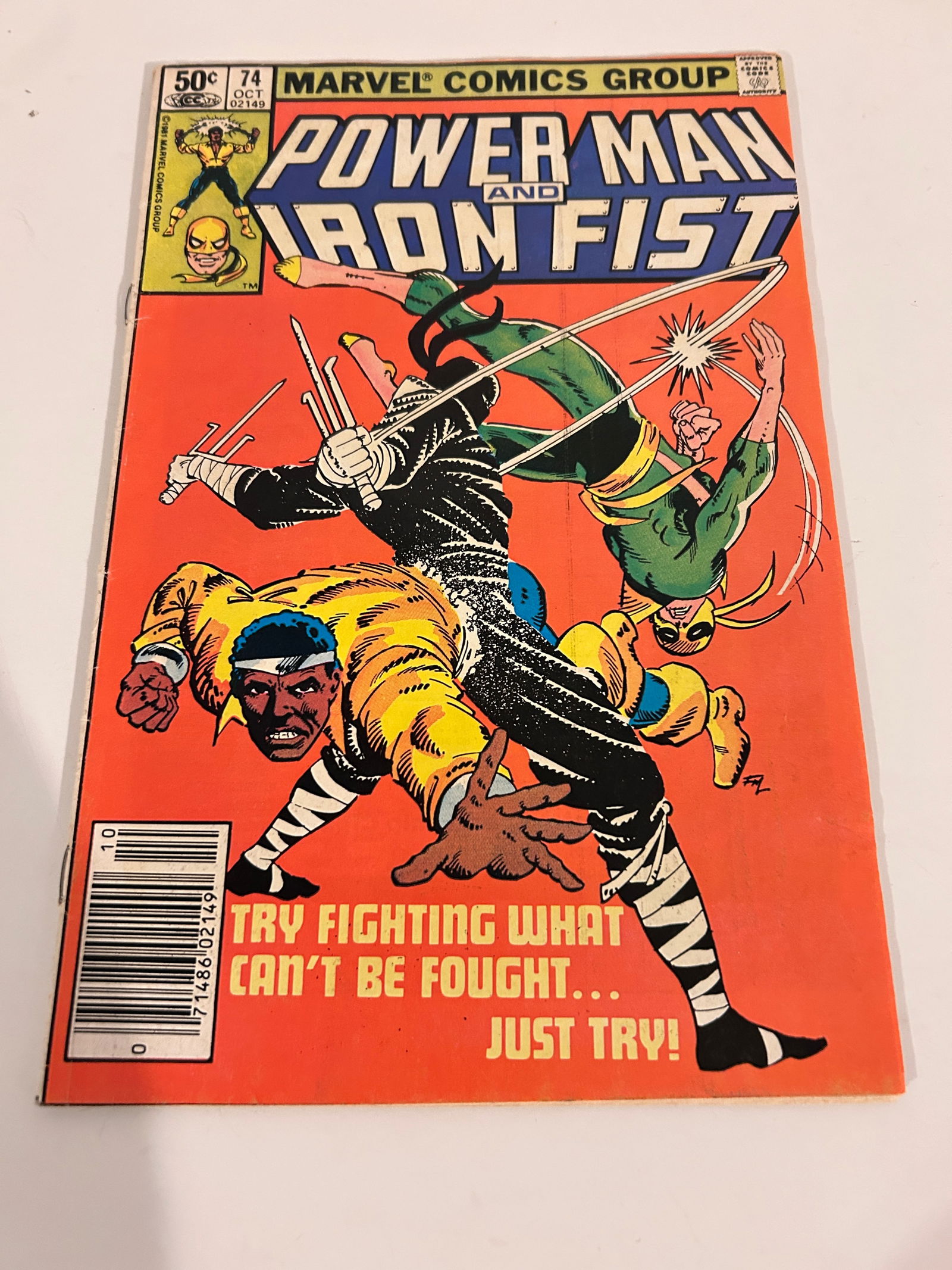Vintage Comic Book Power Man & Iron Fist # 74 (1 of 2)