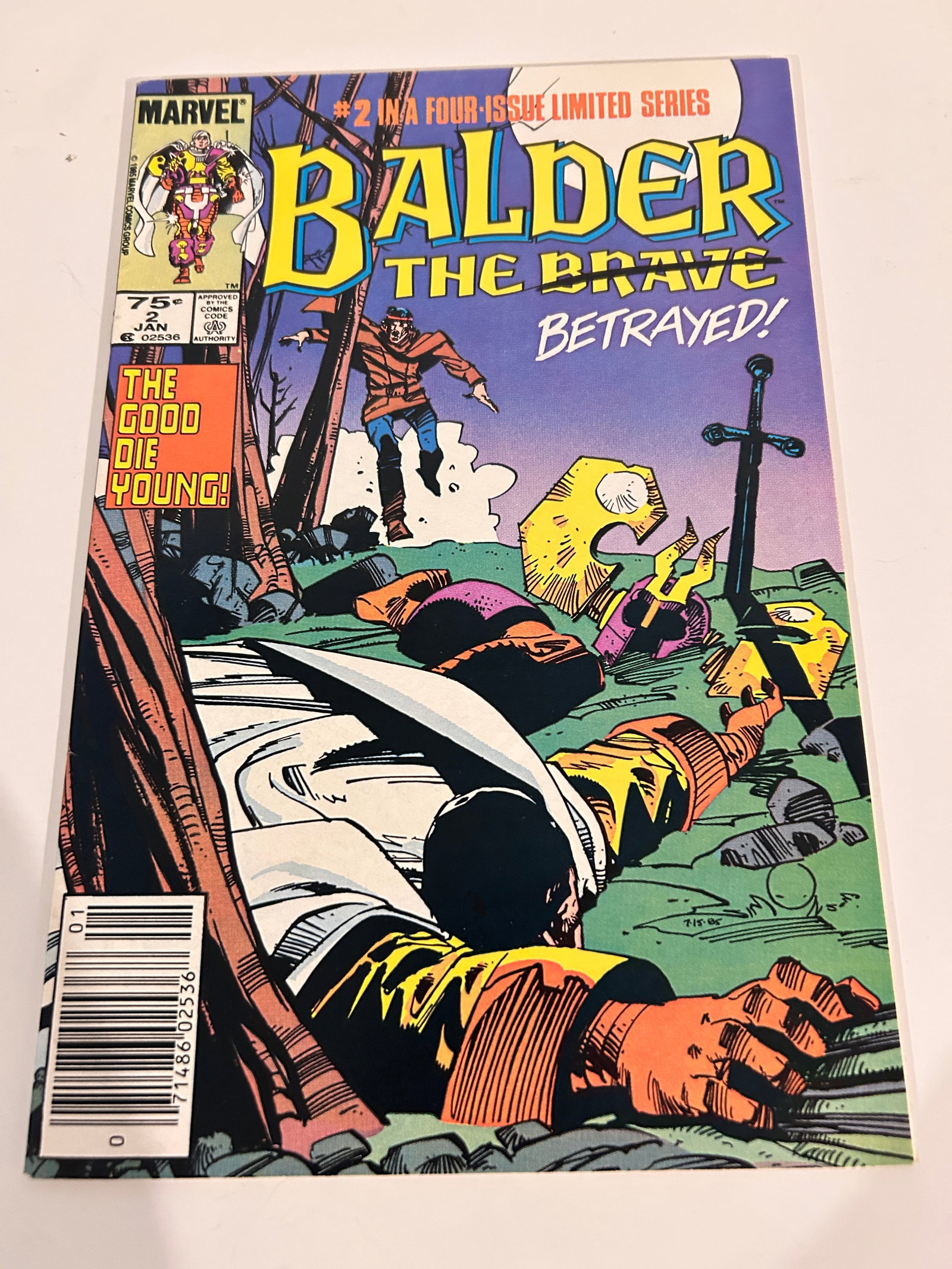 Vintage Comic Book Balder The Betrayed # 2: Vintage Comic Book Balder The Betrayed # 2 Please view all photos as they are part of the description and condition of this Item, Feel free to contact me with questions or picture requests! Used Item 