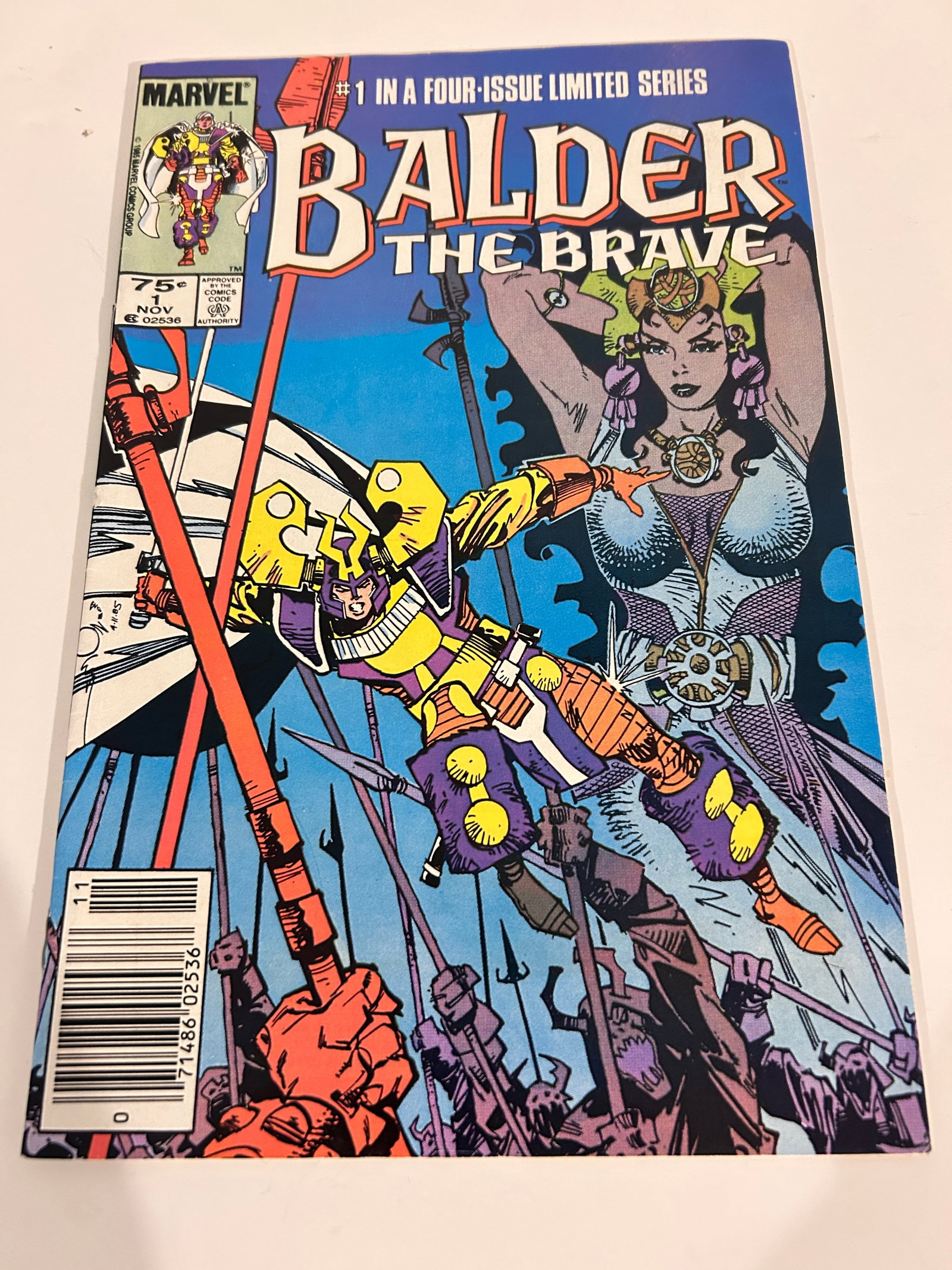 Vintage Comic Book Balder The Brave # 1: Vintage Comic Book Balder The Brave # 1 Please view all photos as they are part of the description and condition of this Item, Feel free to contact me with questions or picture requests! Used Item AS 