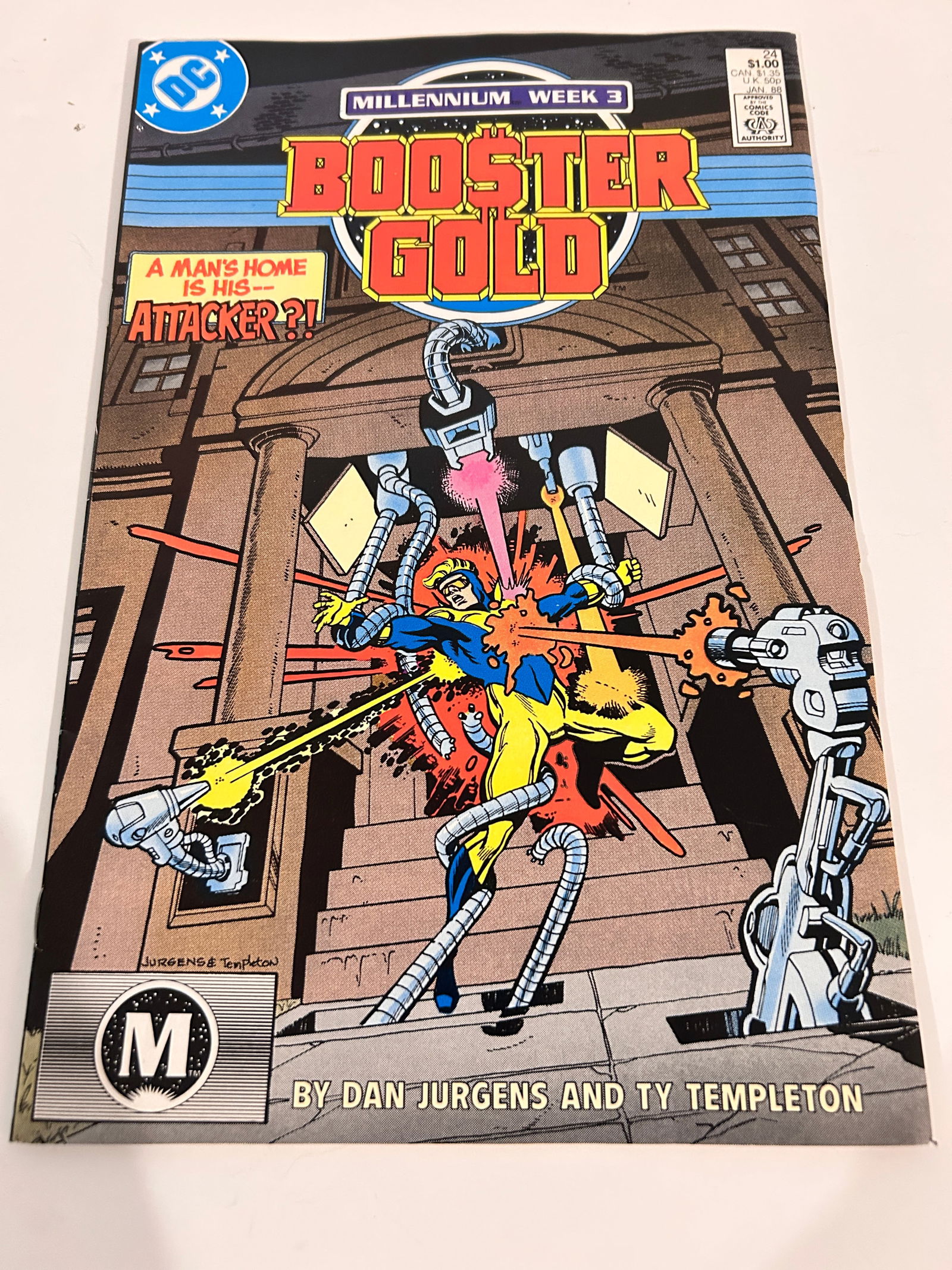 Vintage Comic Book Booster Gold # 24 (1 of 2)