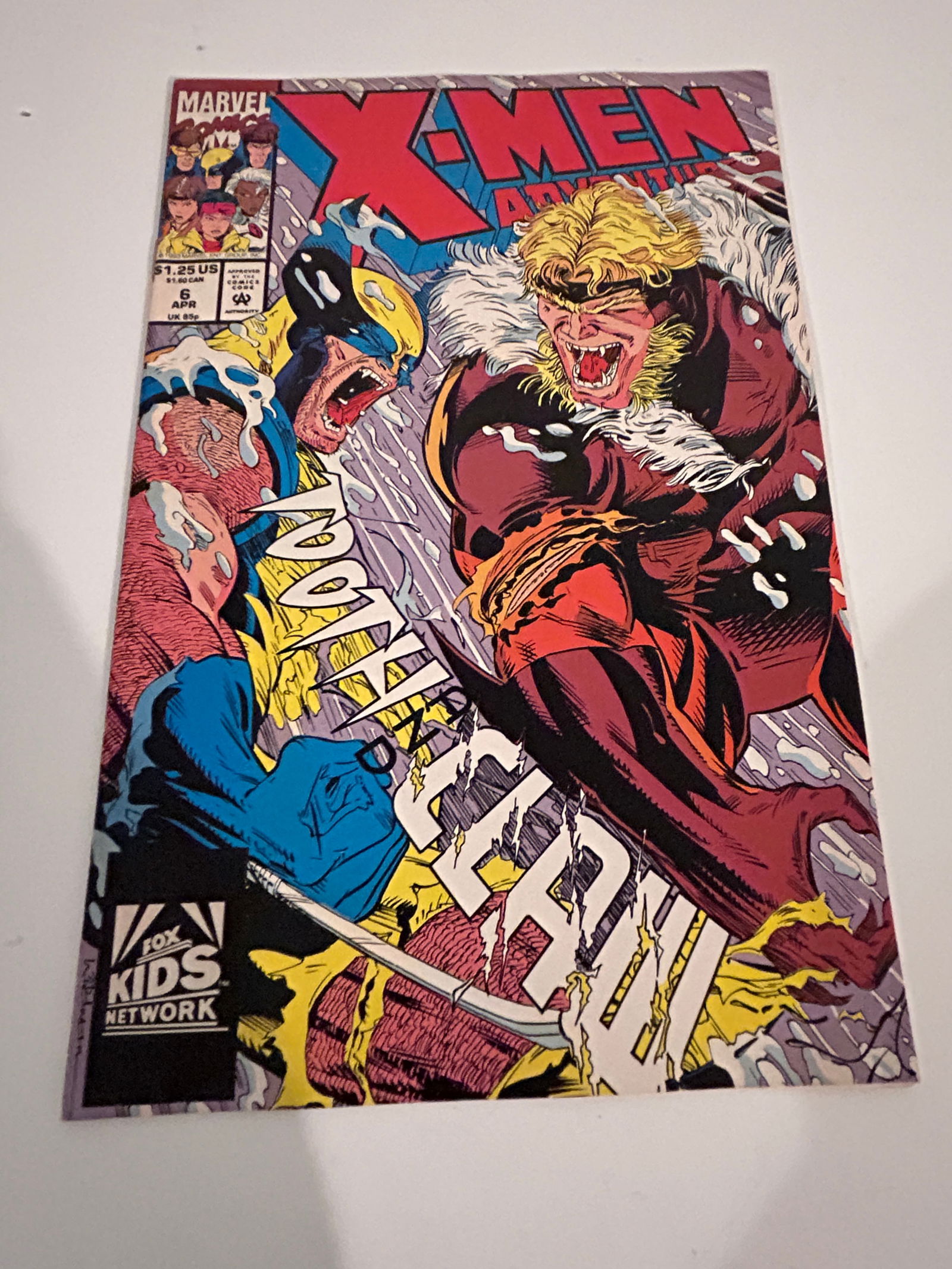 Vintage Comic Book X-Men Adventures # 6 (1 of 2)