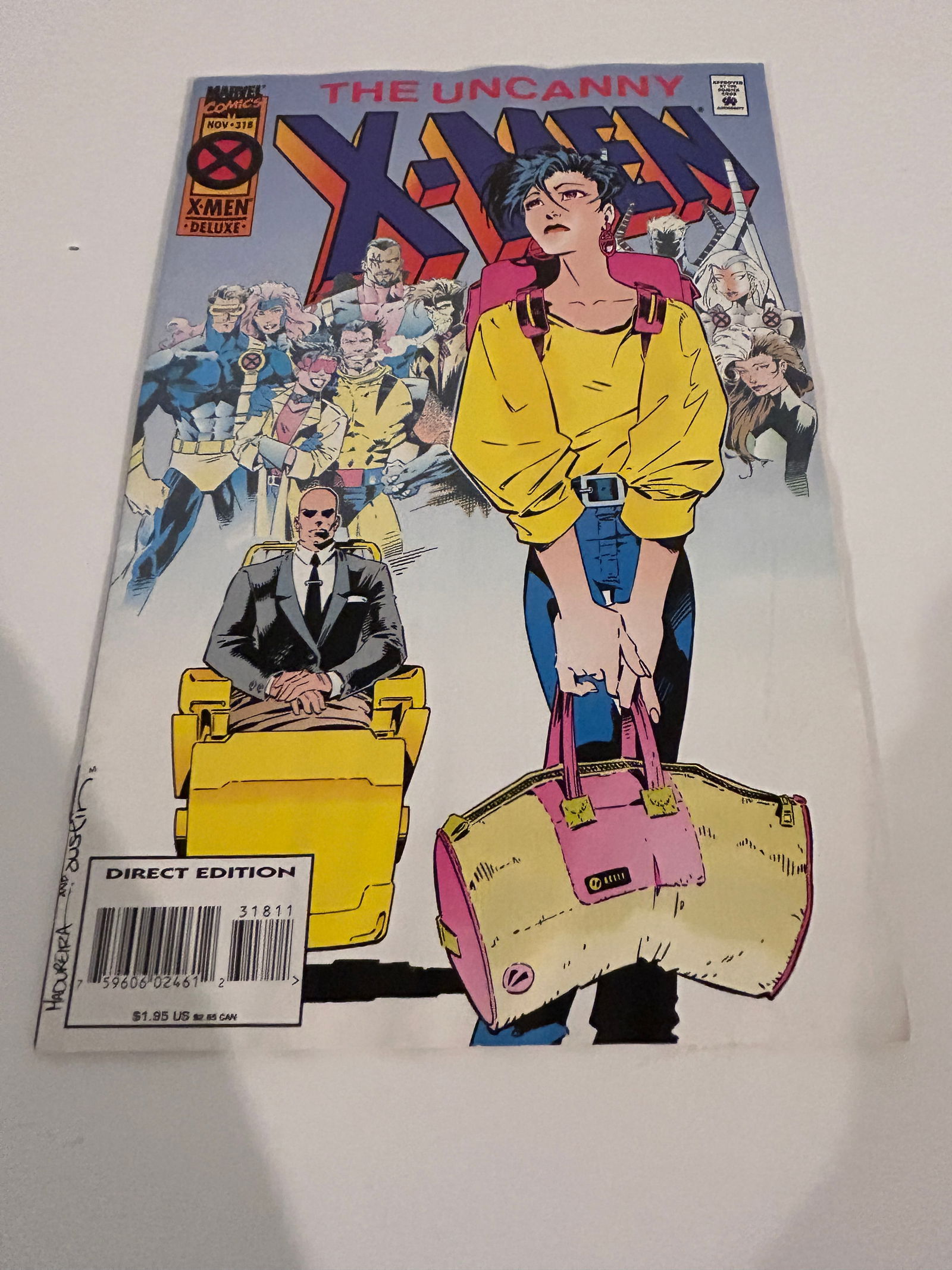 Vintage Comic Book Uncanny X-Men # 318: Vintage Comic Book Uncanny X-Men # 318 Please view all photos as they are part of the description and condition of this Item, Feel free to contact me with questions or picture requests! Used Item AS I