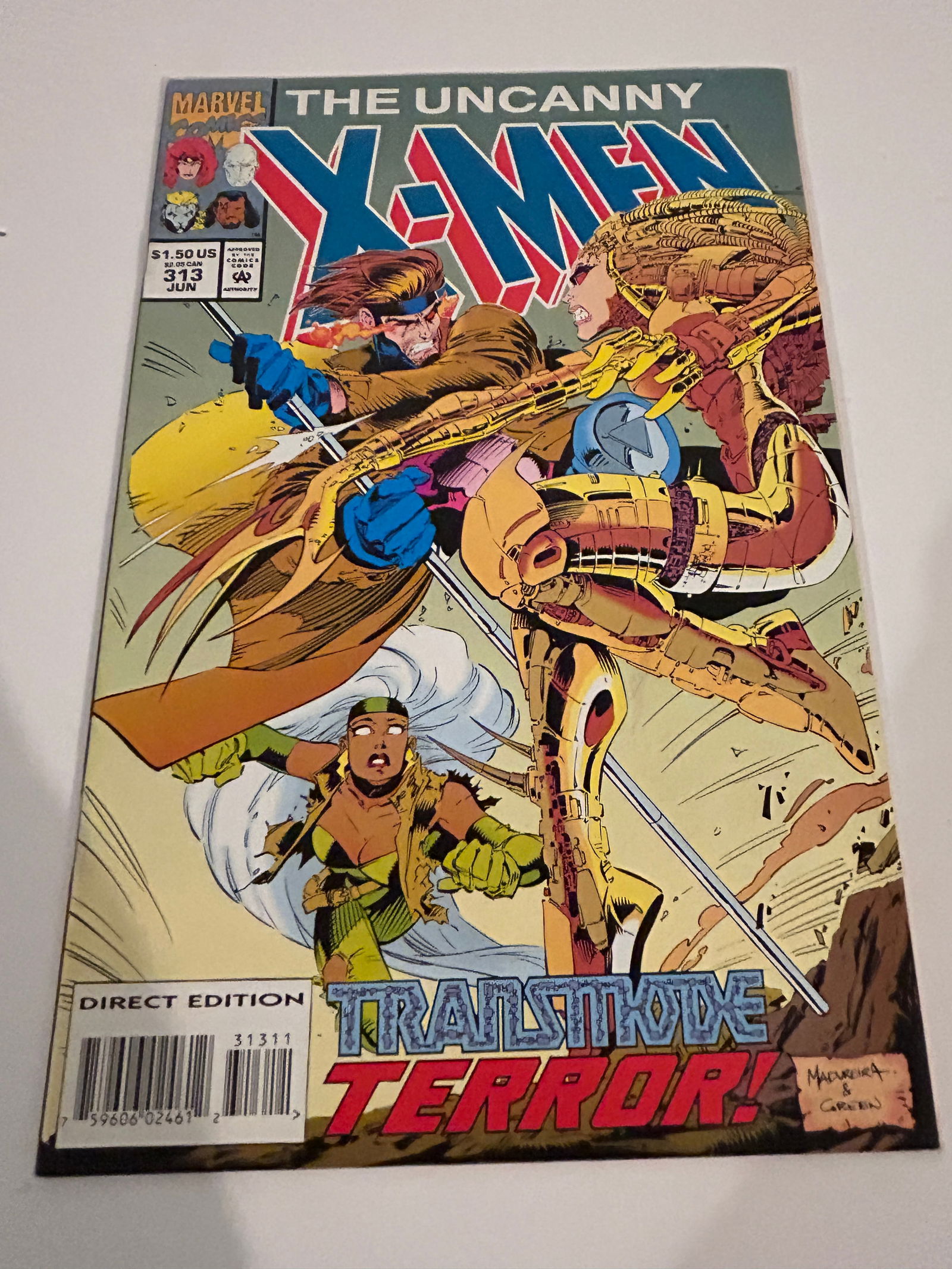 Vintage Comic Book Uncanny X-Men # 313: Vintage Comic Book Uncanny X-Men # 313 Please view all photos as they are part of the description and condition of this Item, Feel free to contact me with questions or picture requests! Used Item AS I