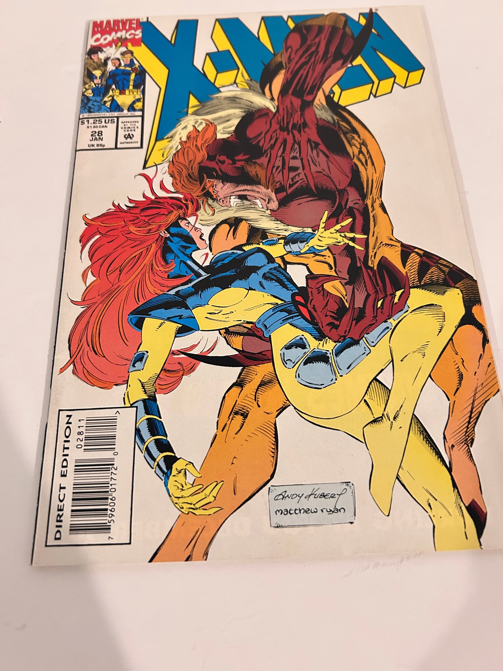 Vintage Comic Book X-Men # 28 (1 of 2)