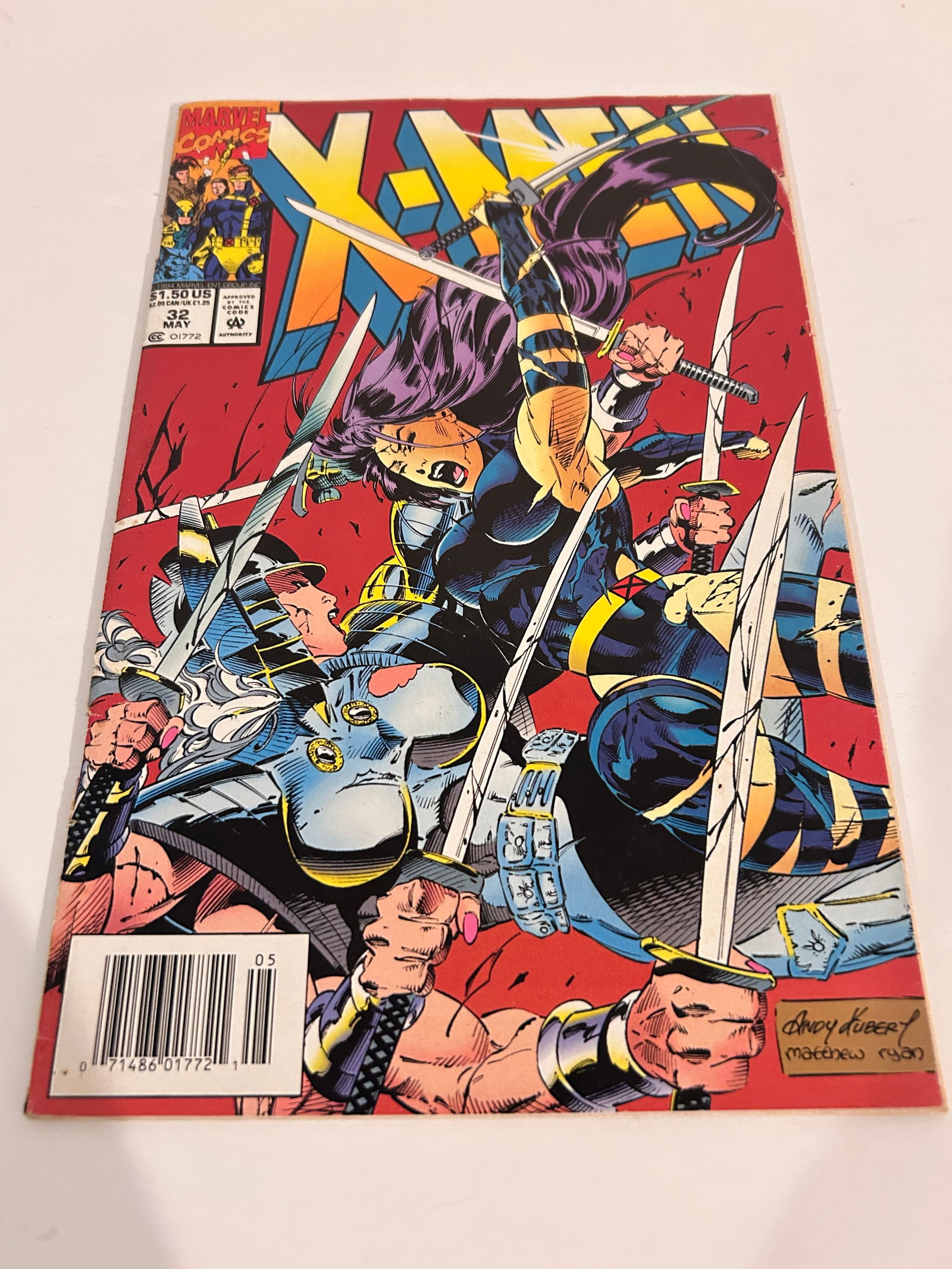 Vintage Comic Book X-Men # 32 (1 of 2)