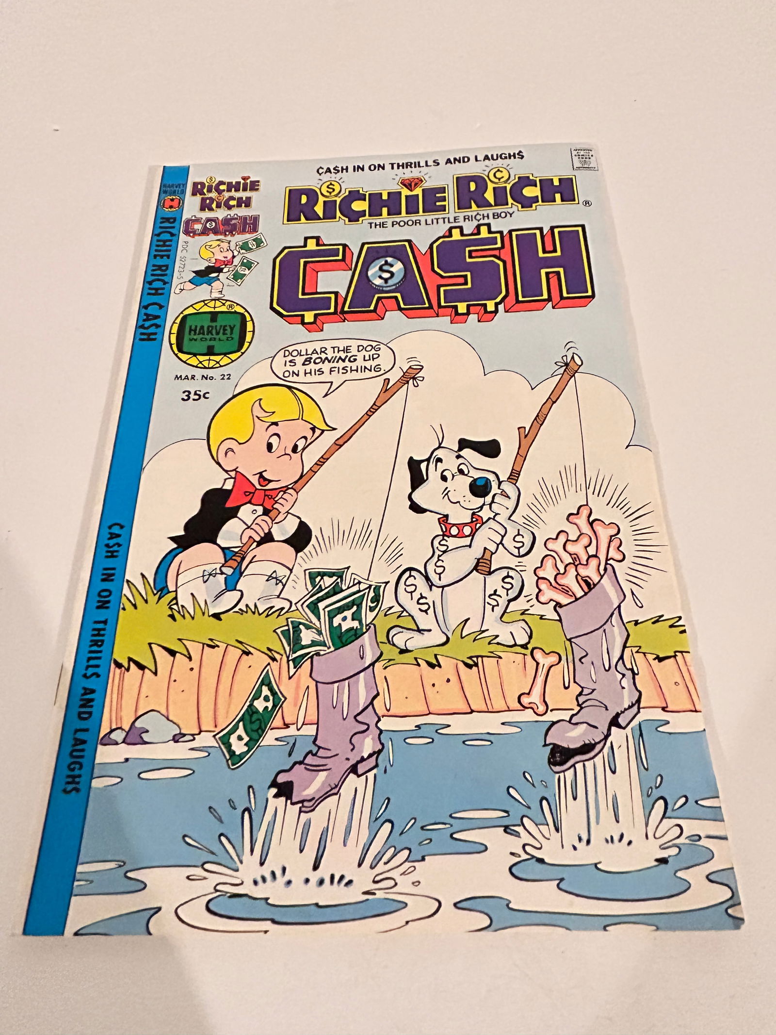 Vintage Comic Book Richie Rich Cash # 22
