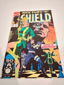Vintage Comic Book Nick Fury Shield # 22