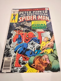 Vintage Comic Book Peter Parker the Spectaclar Spider-man # 15