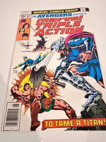Vintage Comic Book Marvel Triple Action # 33