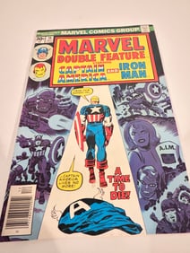 Vintage Comic Book Marvel Double Feature # 19
