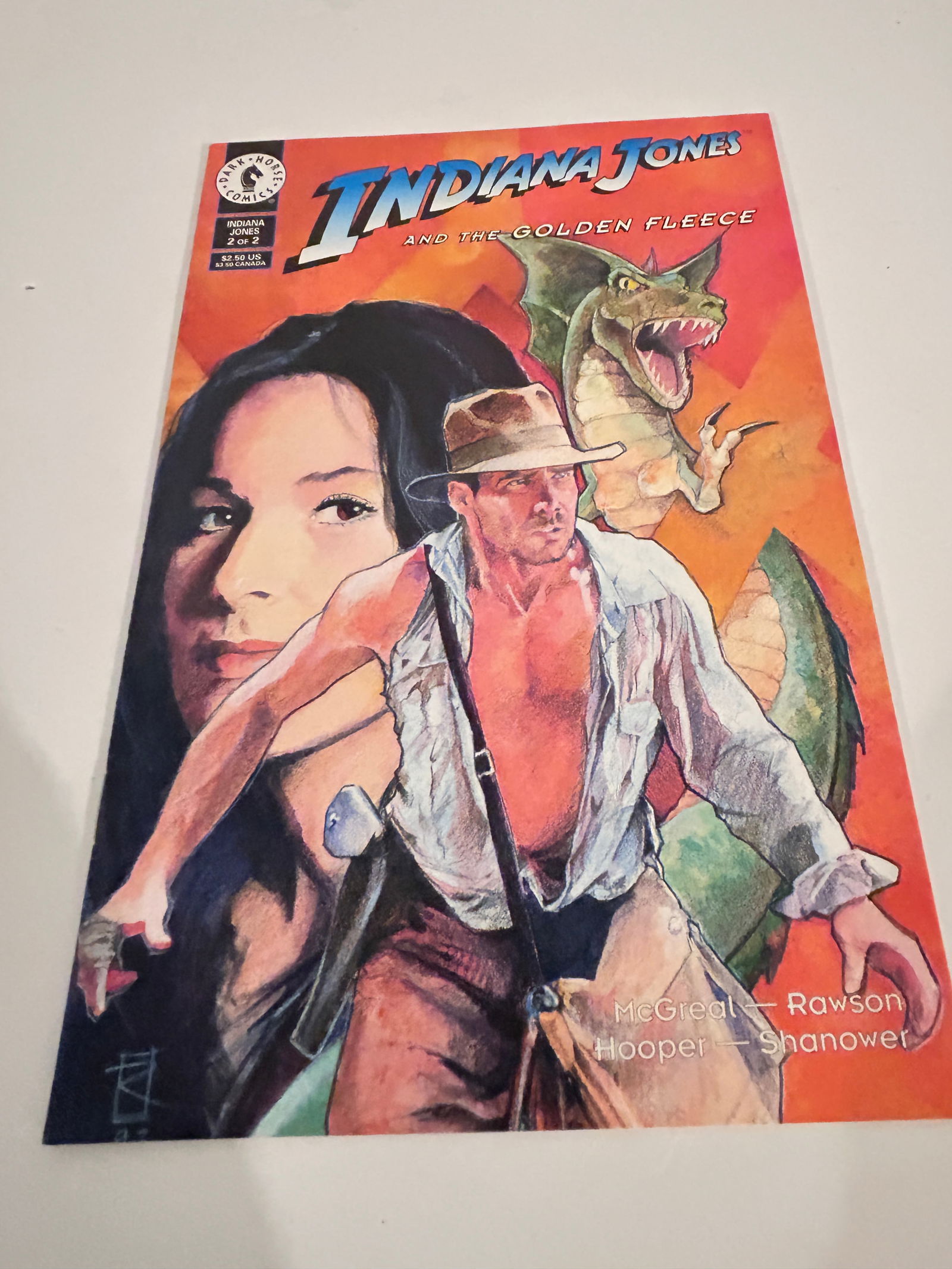 Vintage Comic Book Indiana Jones # 2 (1 of 2)