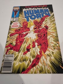 Vintage Comic Book Human Torch # 4