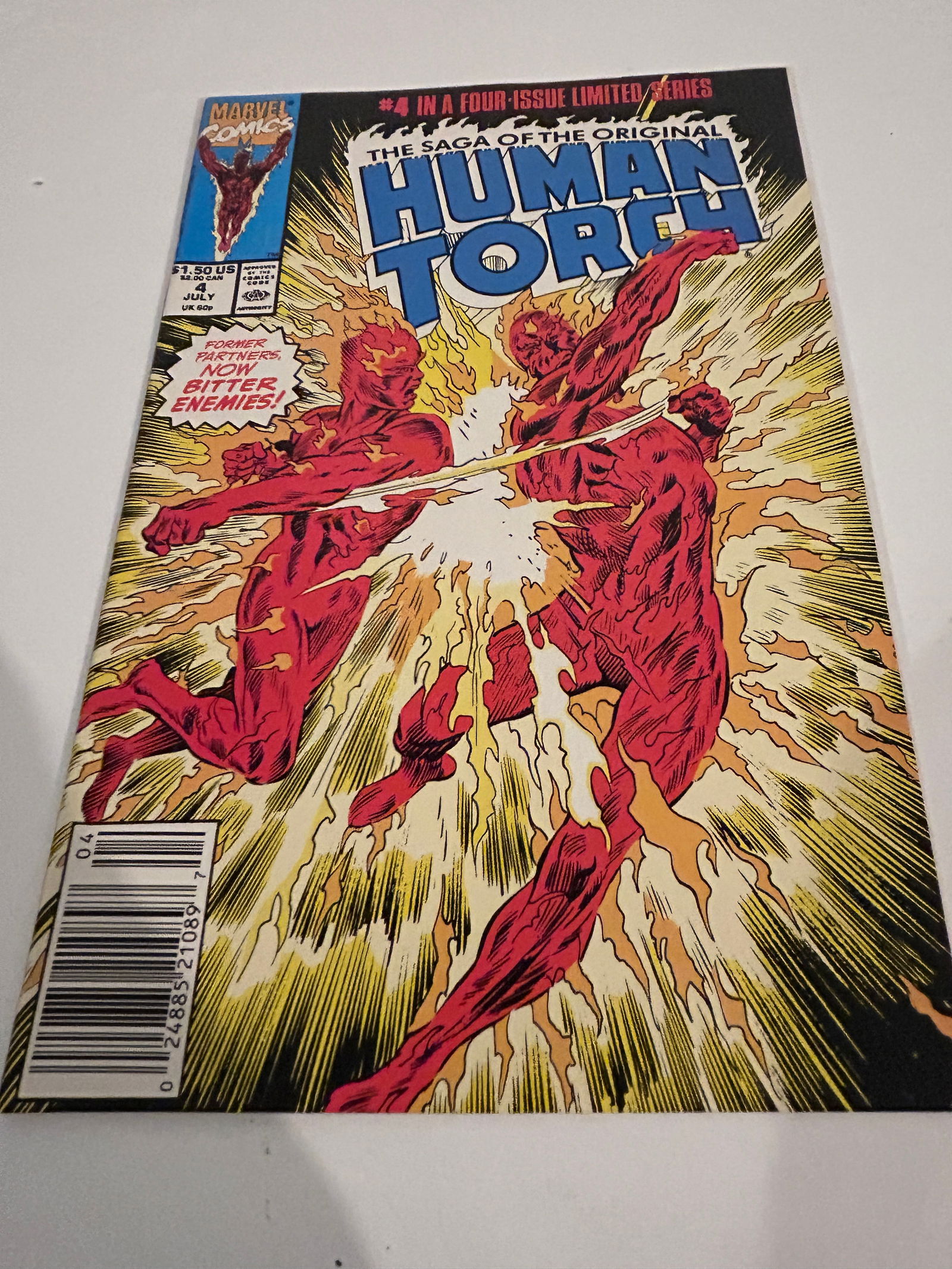 Vintage Comic Book Human Torch # 4 (1 of 2)