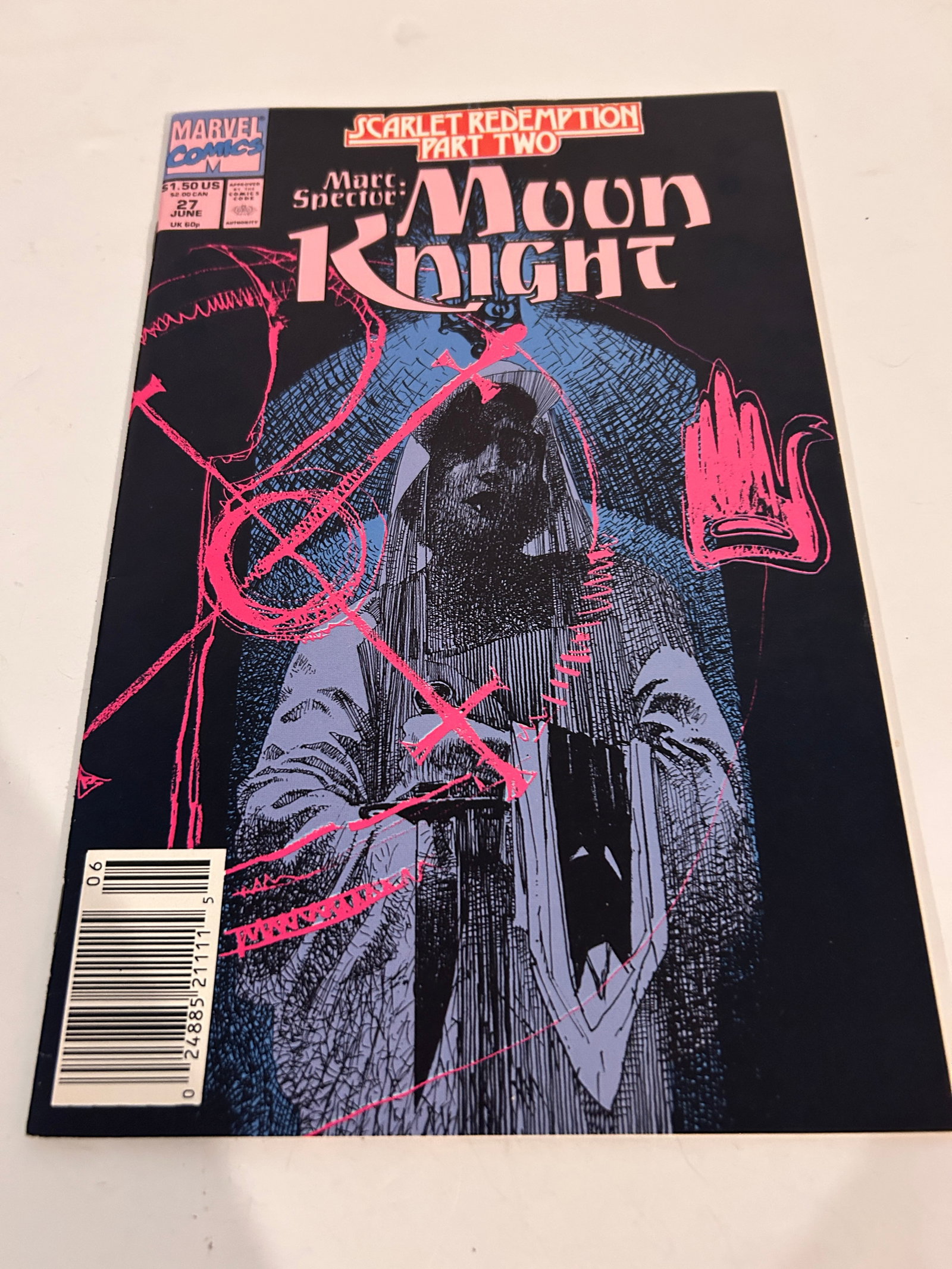 Vintage Comic Book Moon Knight # 27 (1 of 2)